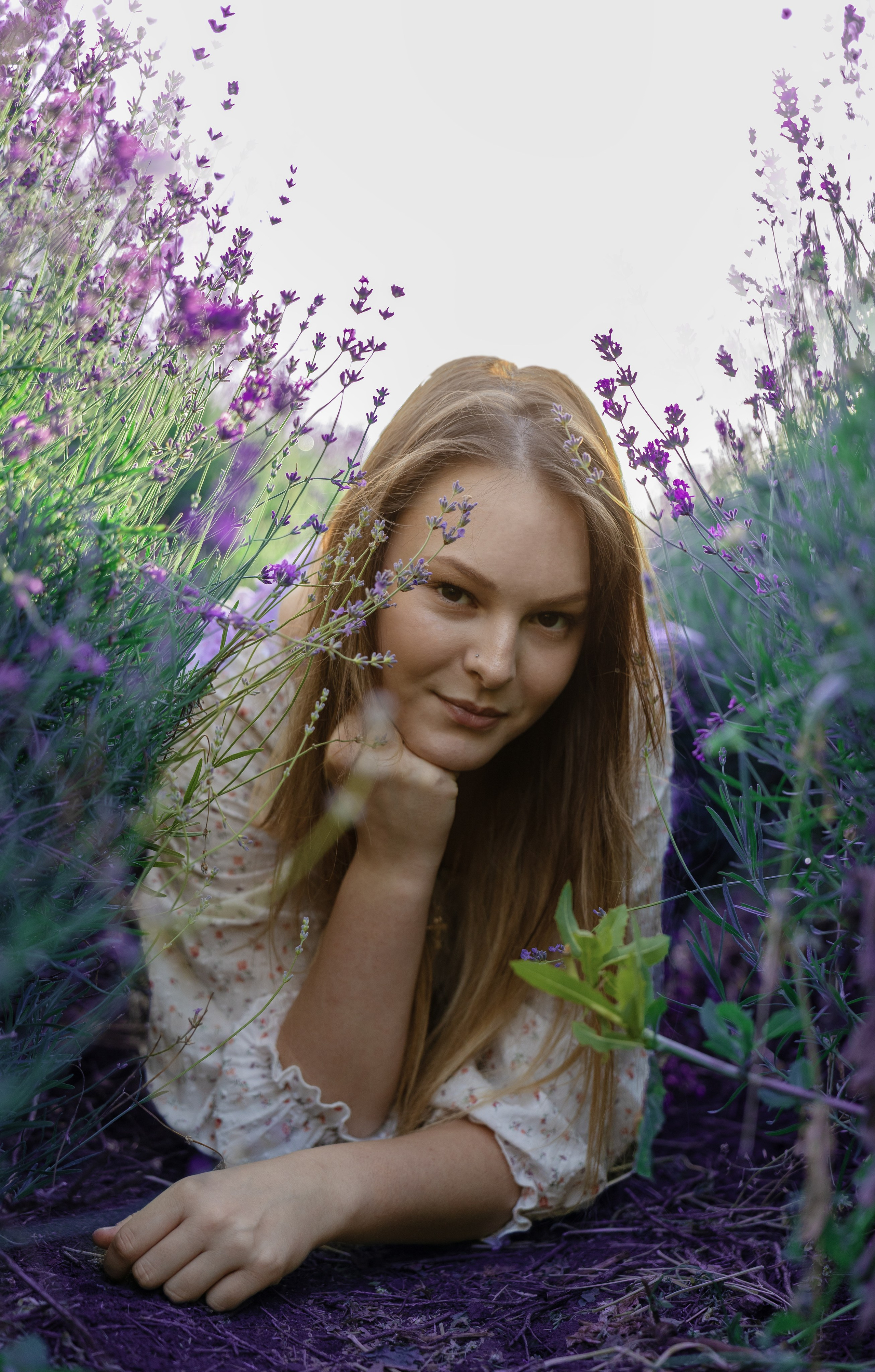 Лавандовая фотоссесия
