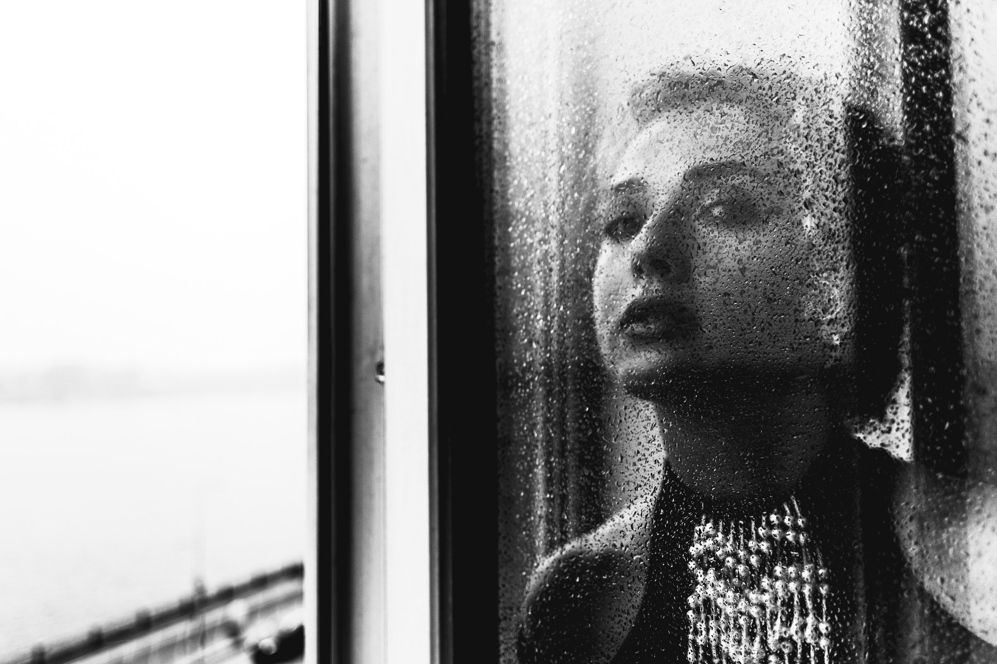 Portraits BW. Sandra Garanca Portrait and event photographer