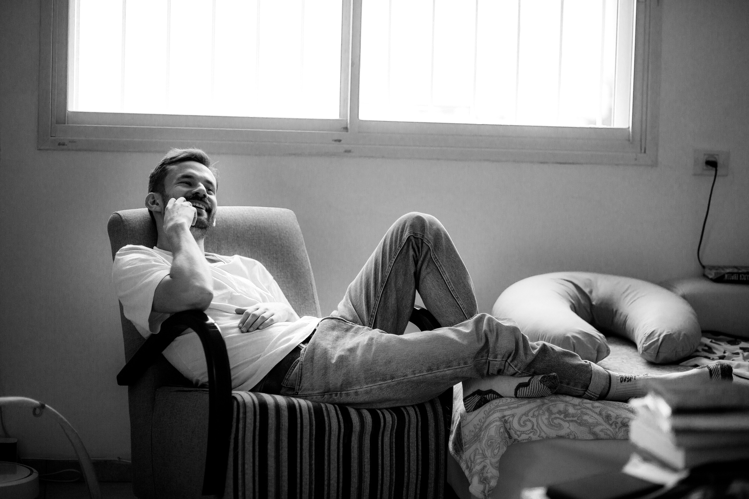 Sweet home / Ayala 3 month. Family photographer in Israel