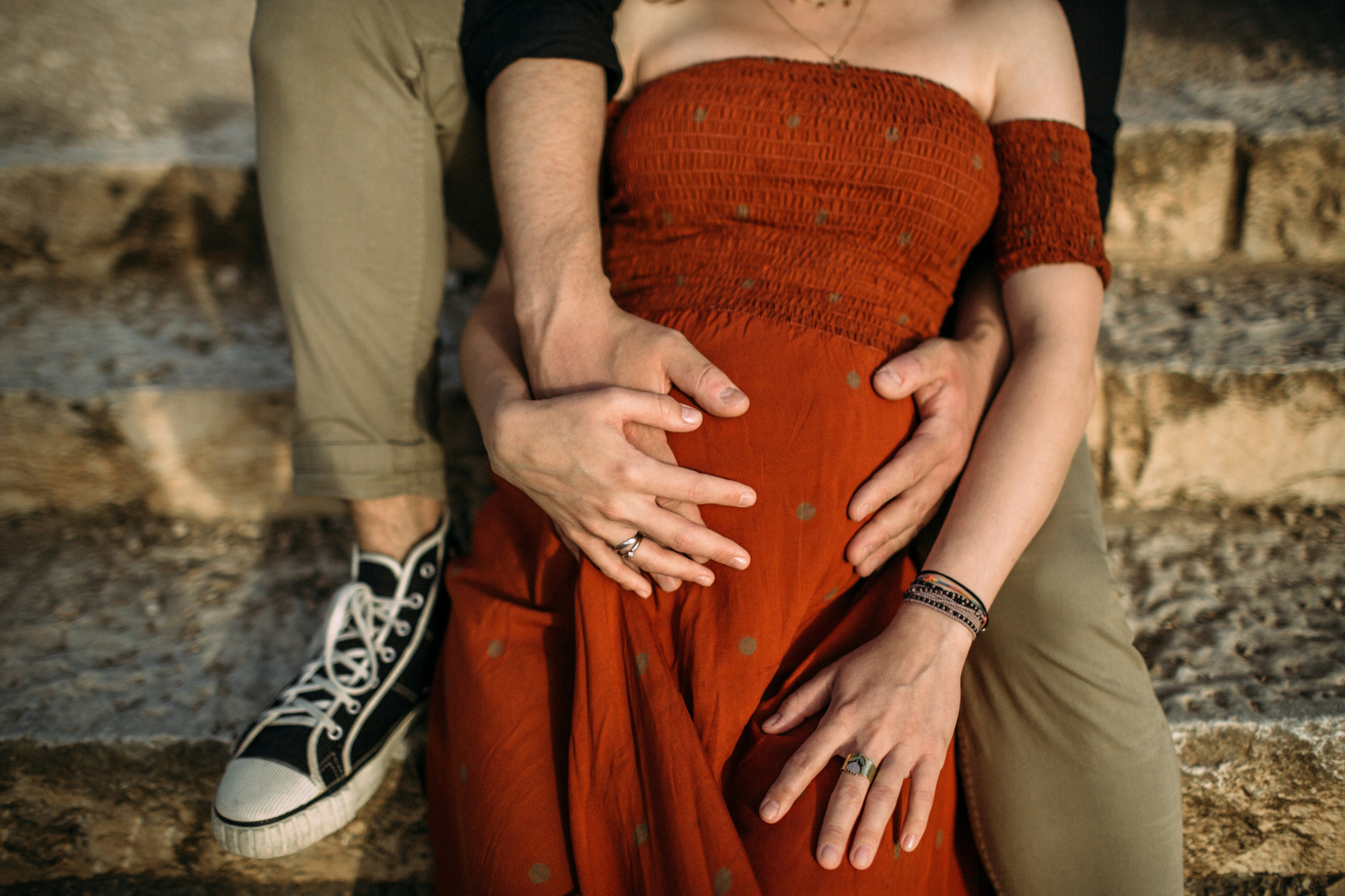 Genya & Sasha at Stella Maris. Family photographer in Israel