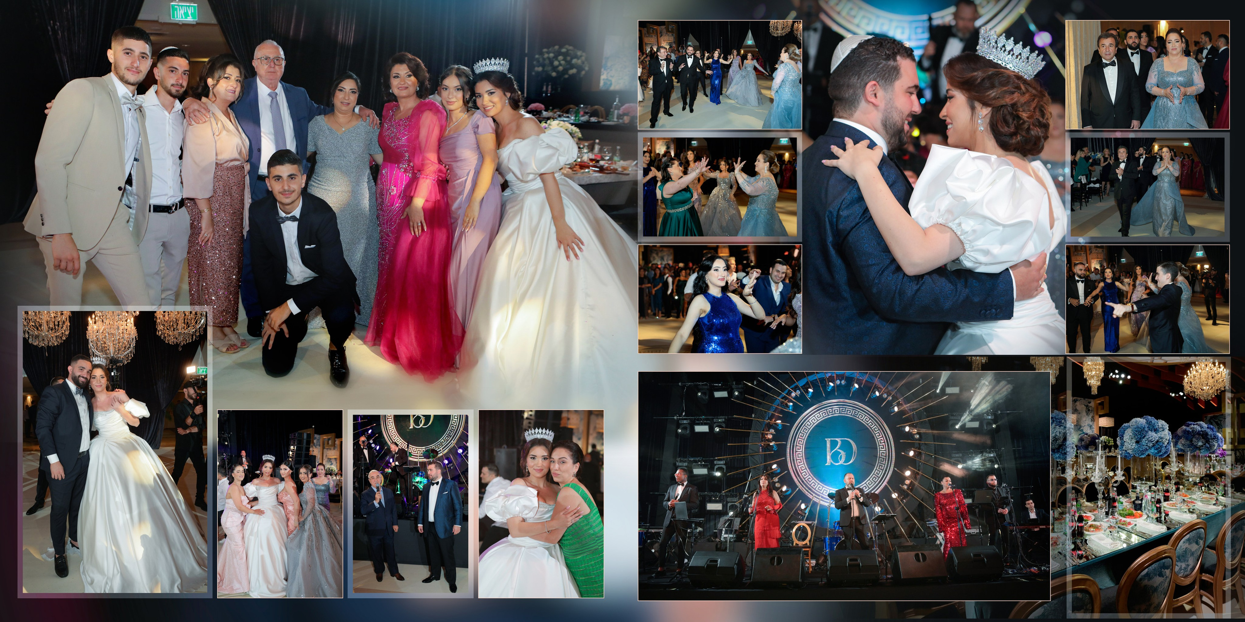 Diana & Benjamin. Wedding and events photographers Studio Shalom