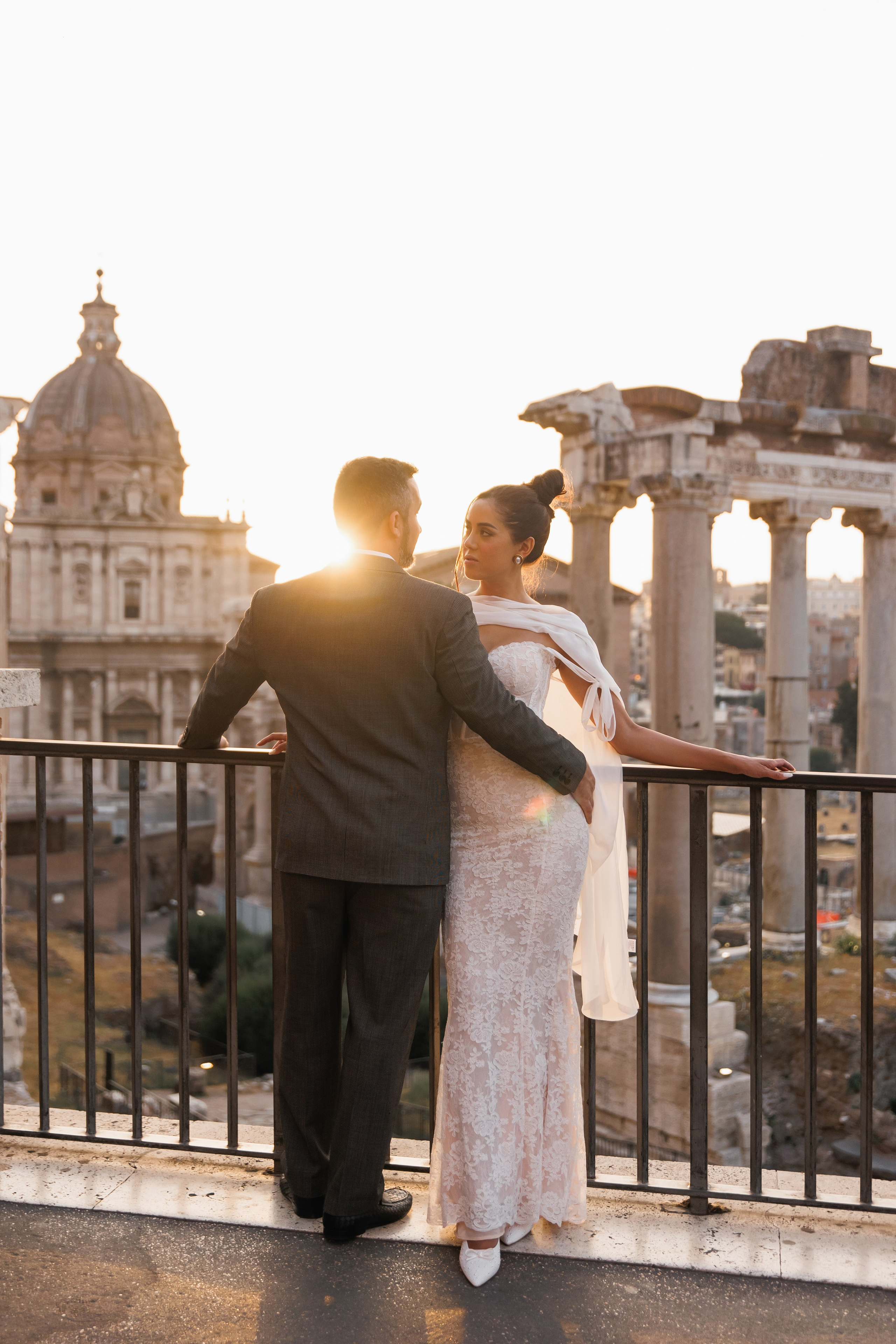 Veroniva & Dean. Wedding Photographer Rome Tuscany Como Sicily Puglia Amalfy Italy- Oksana Savenchuk