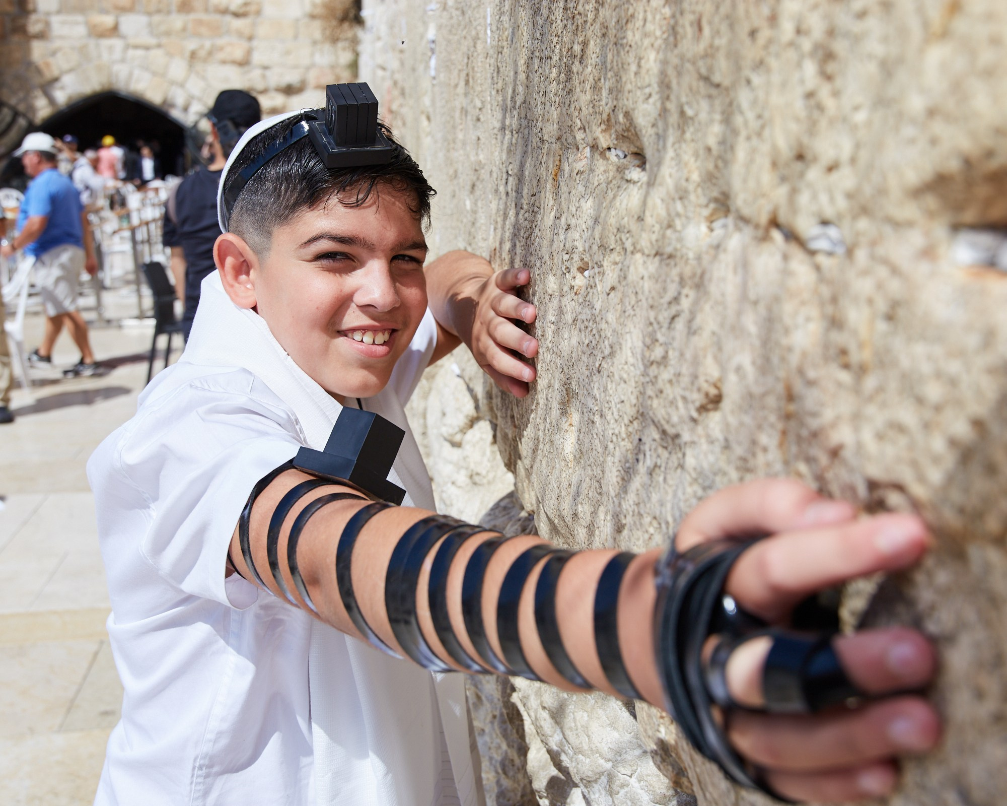 Бар-мицва на Котеле. Портретный и репортажный фотограф в Израиле Рома Бирман