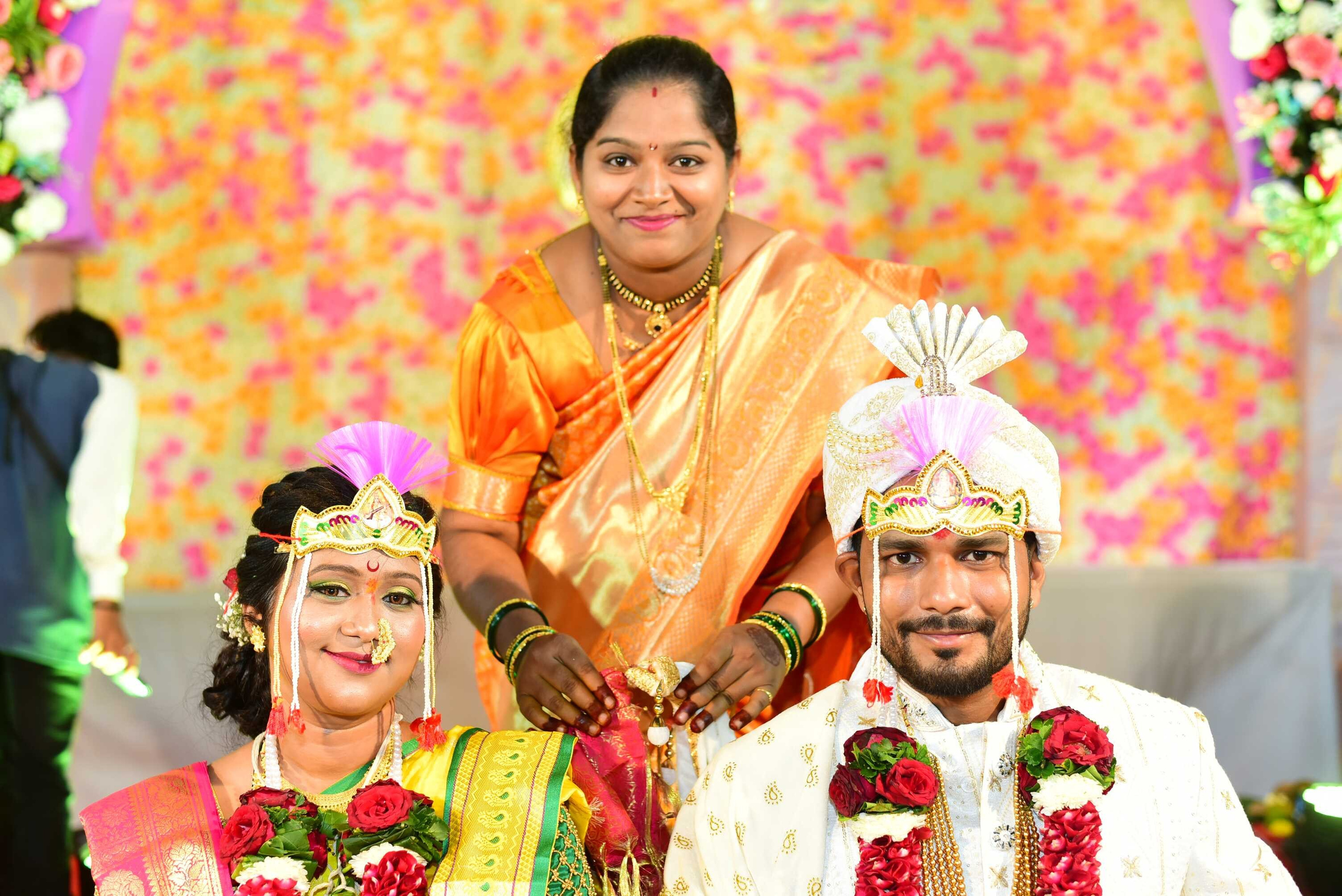 Divya weds Siddhesh. “Ajay Digital Photo Studio — Capturing Timeless Wedding Moments”