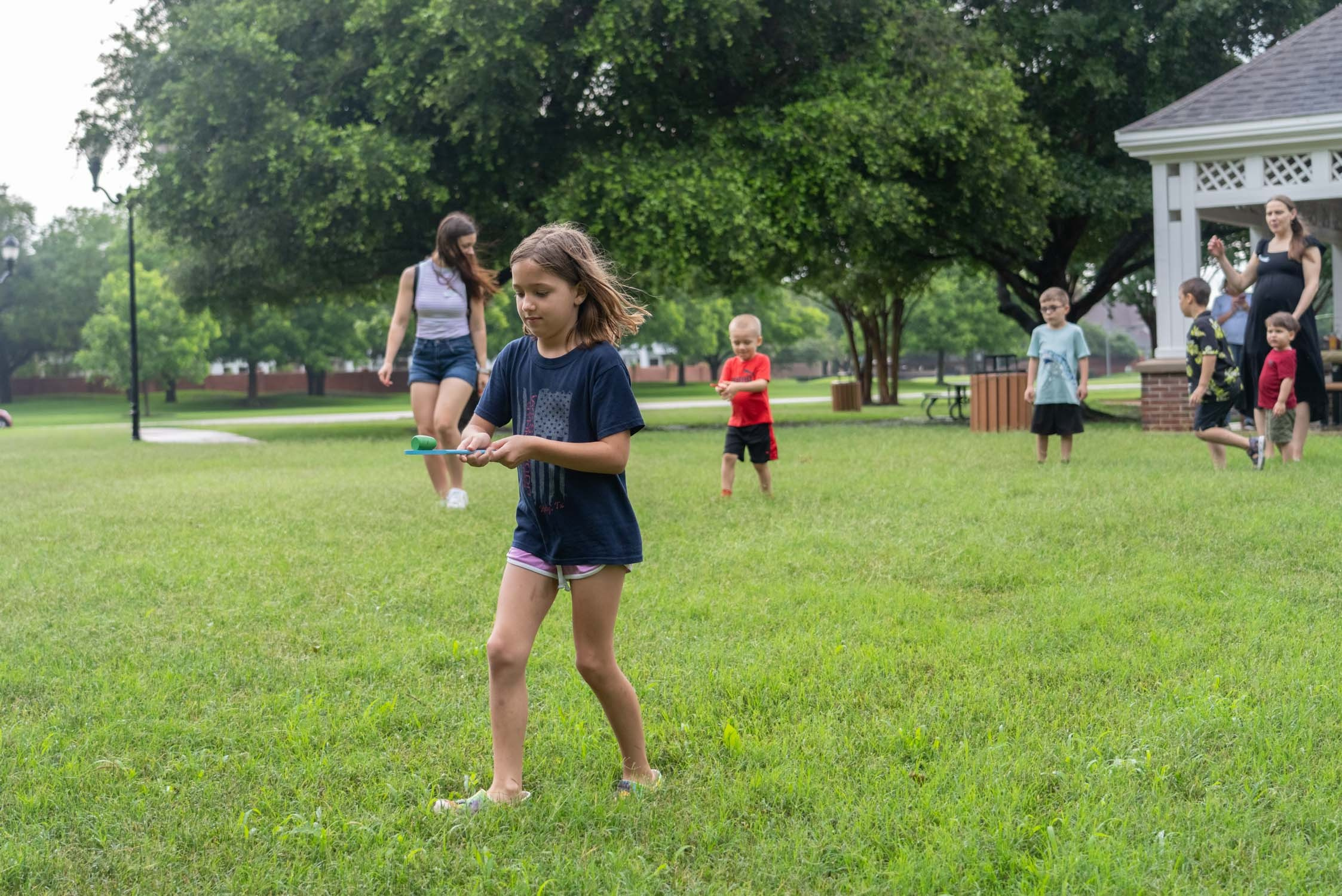 Easter picnic. Photographer Irina Kozhemyakina. Houston