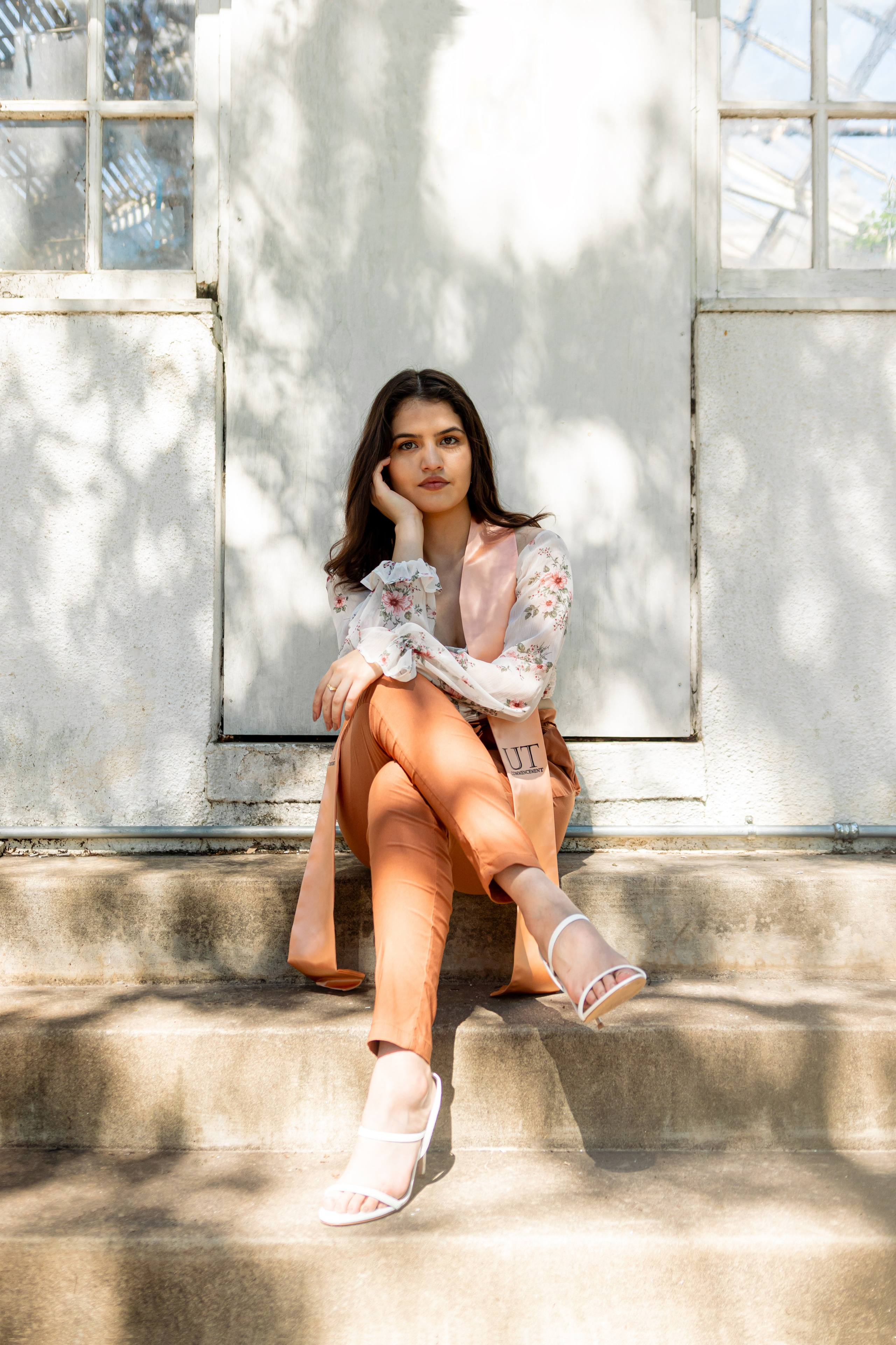 Noelia’s senior photoshoot at the University of Texas