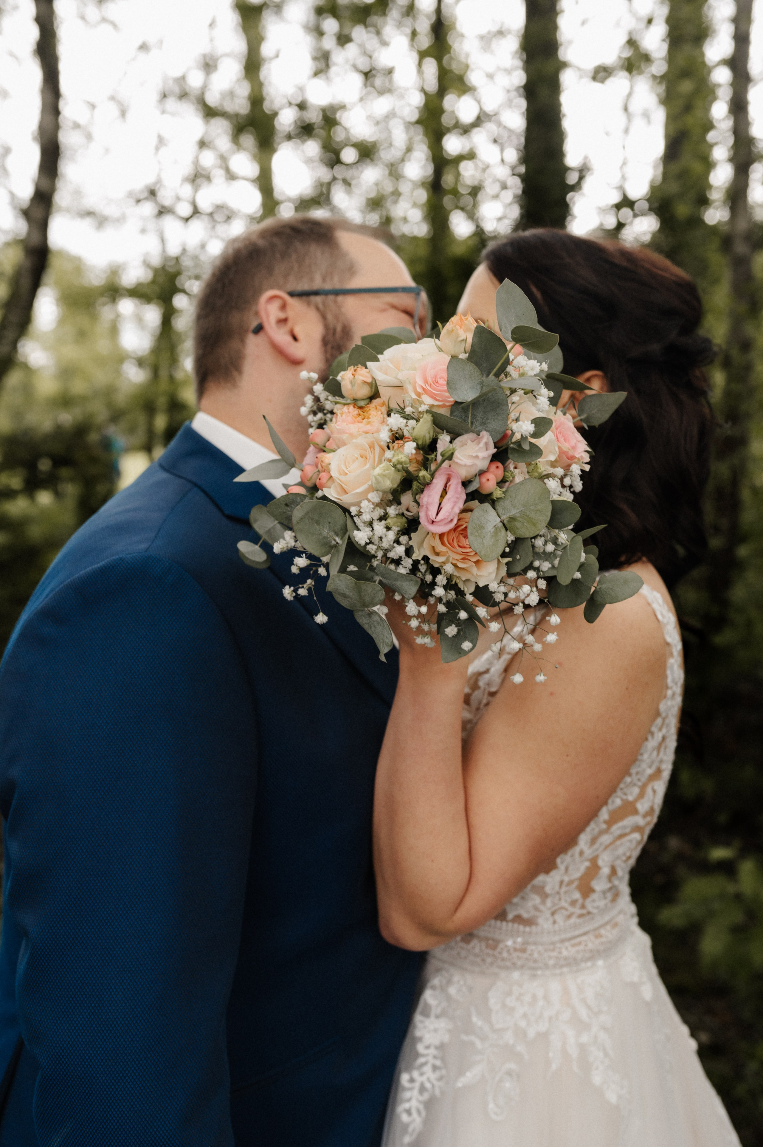 Braupaar, Hochzeitsfotografie, Dresden, Brautkleid