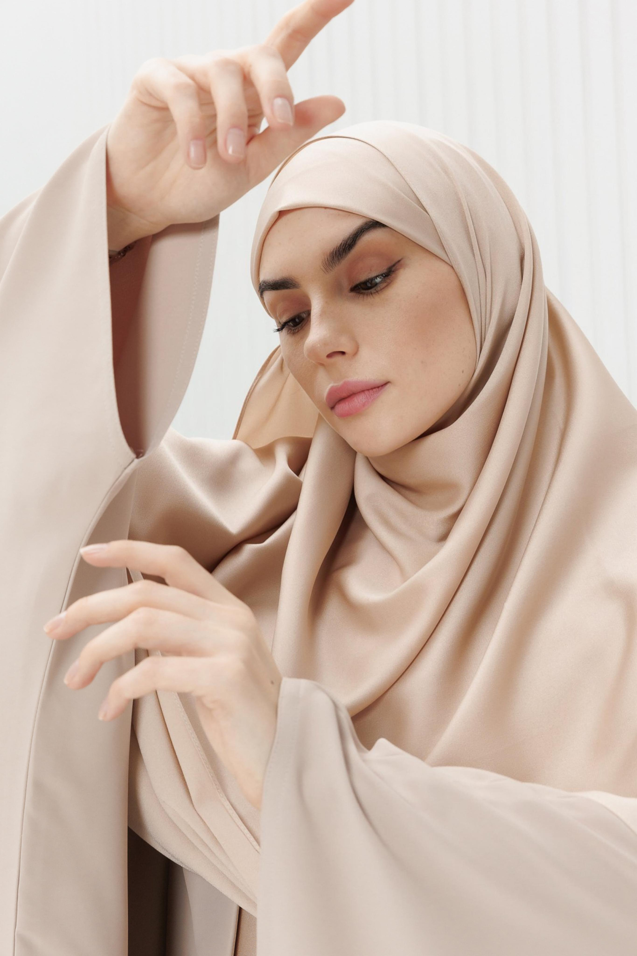 Abayas and praying dresses. Photo and video production in Dubai UAE