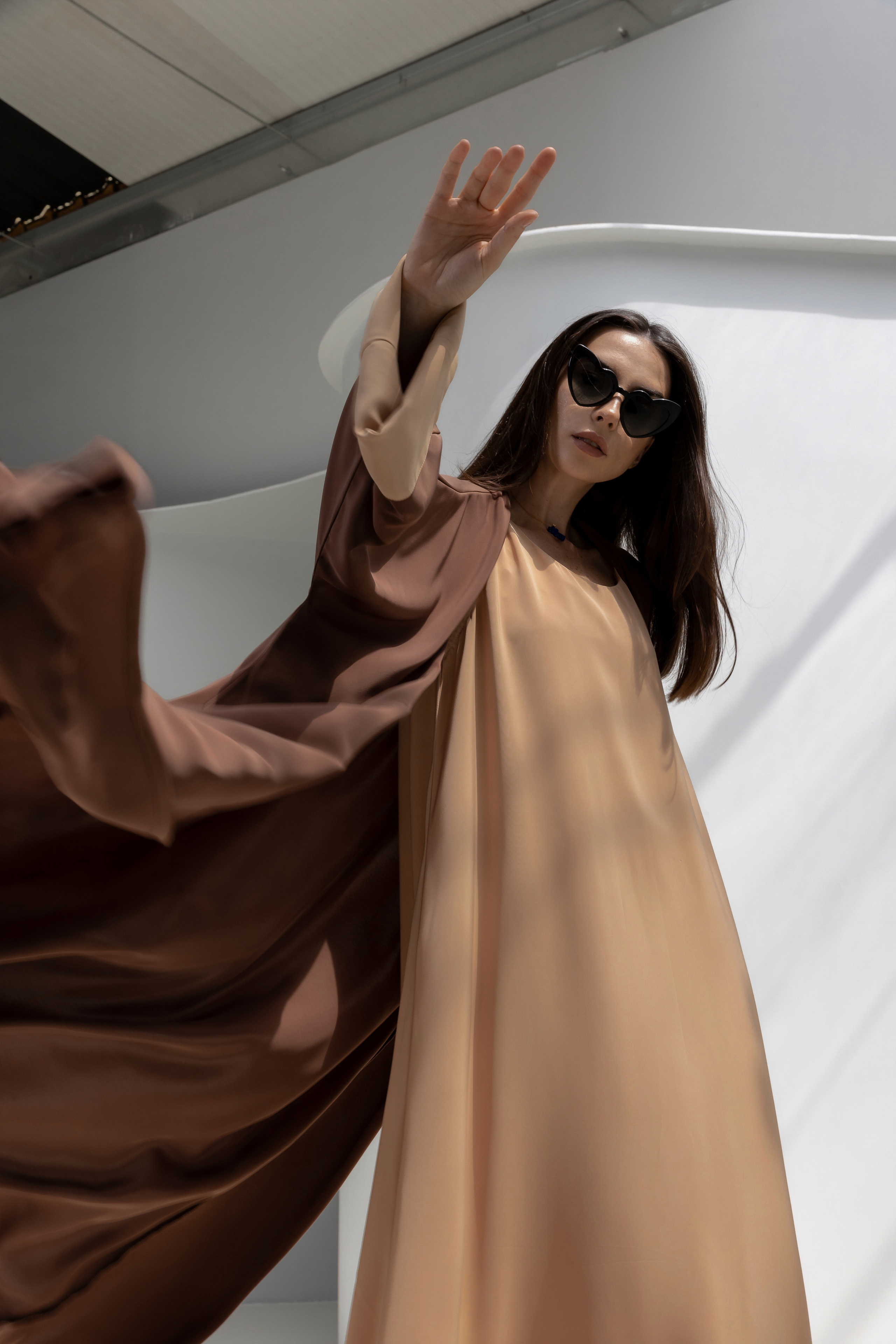 Abayas and praying dresses. Photo and video production in Dubai UAE