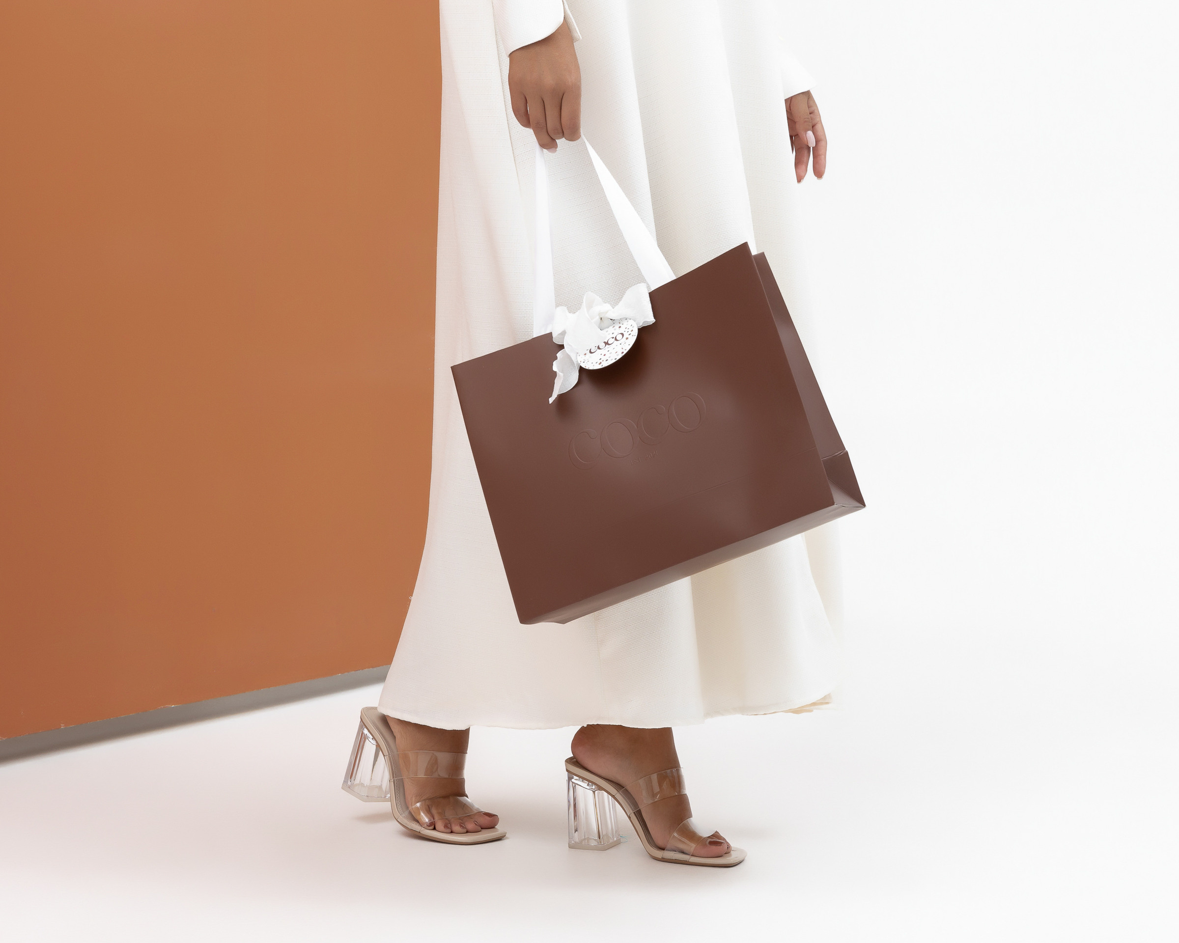 Abayas and praying dresses. Photo and video production in Dubai UAE