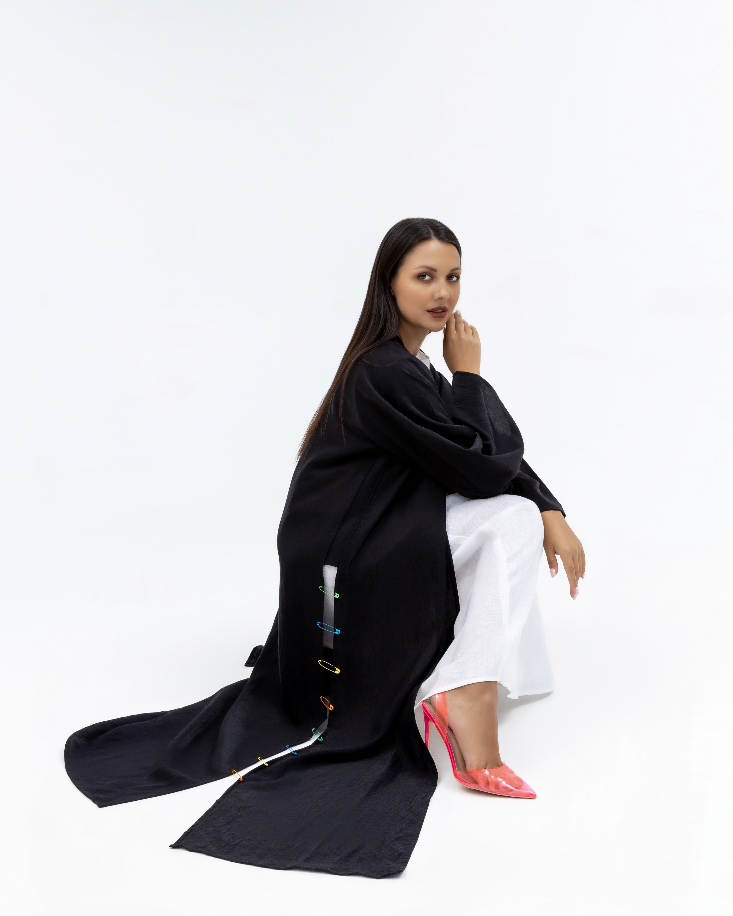 Abayas and praying dresses. Photo and video production in Dubai UAE