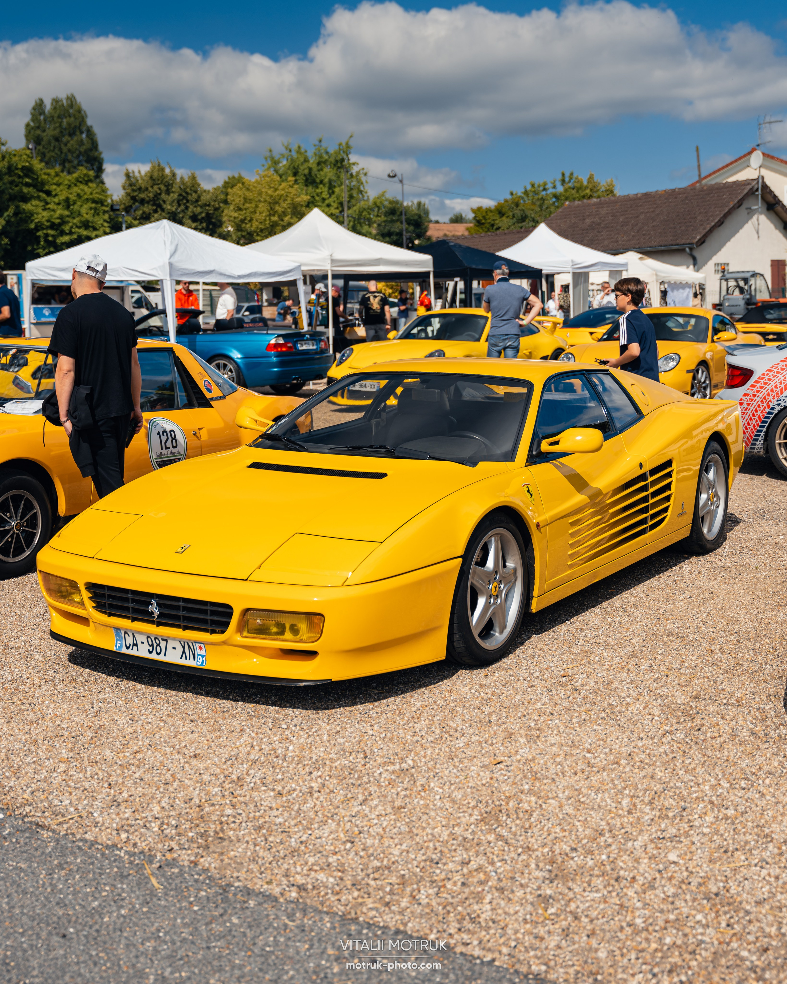 Cars and Coffee 23 juin 2024. Photographe de voitures à Paris — Vitalii Motruk
