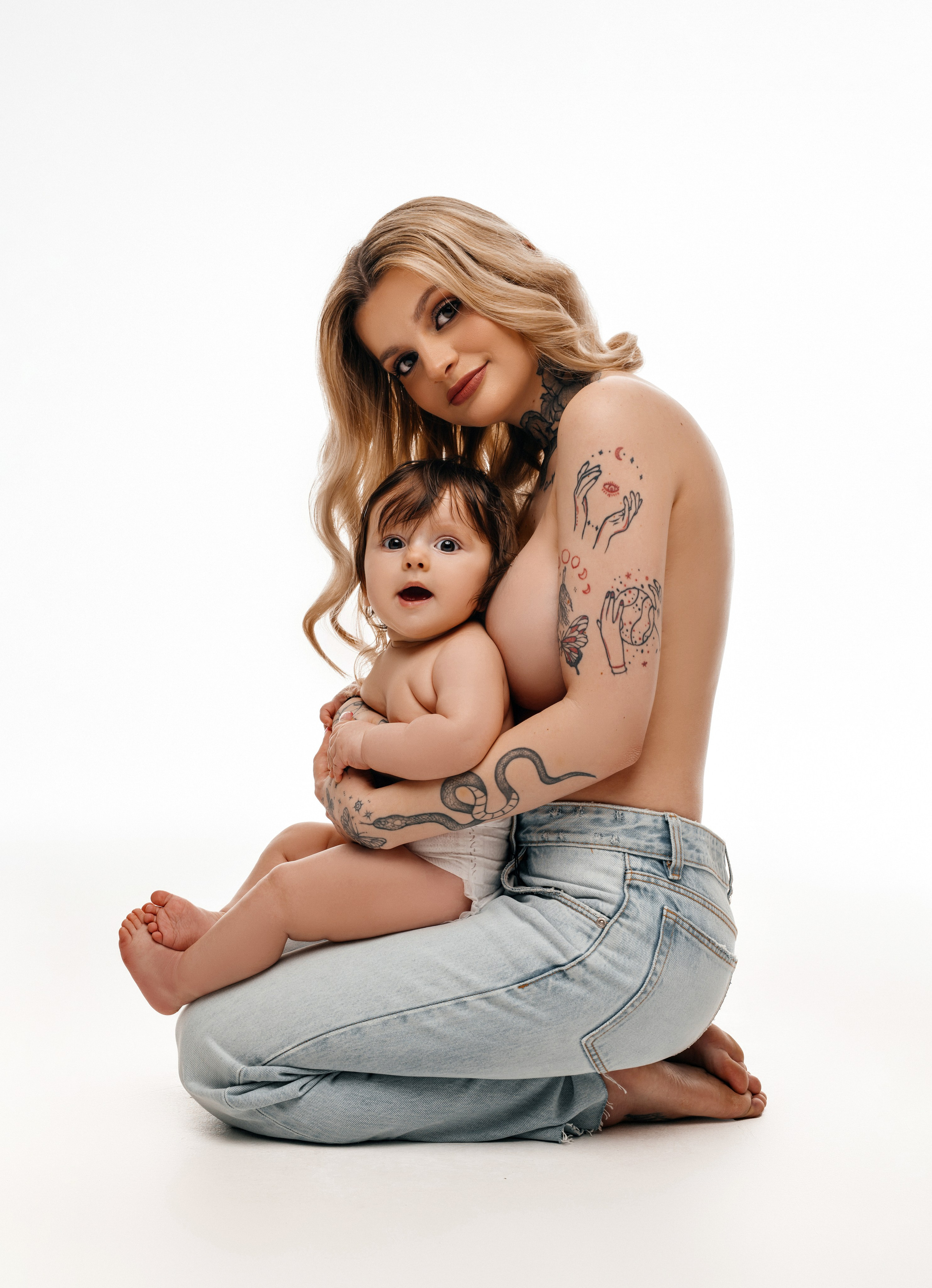 Vivien & Luna. Krása tehotenstva v objektíve — Maria Milosovic, tehotenská fotografka