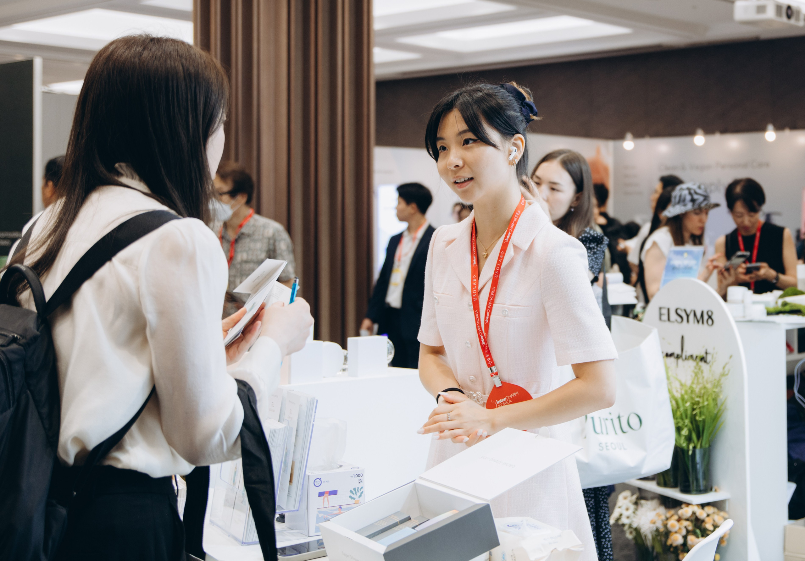 Inter charm Korea 2024 (ELSYM8). Portrait photographer in South Korea Olga Lian