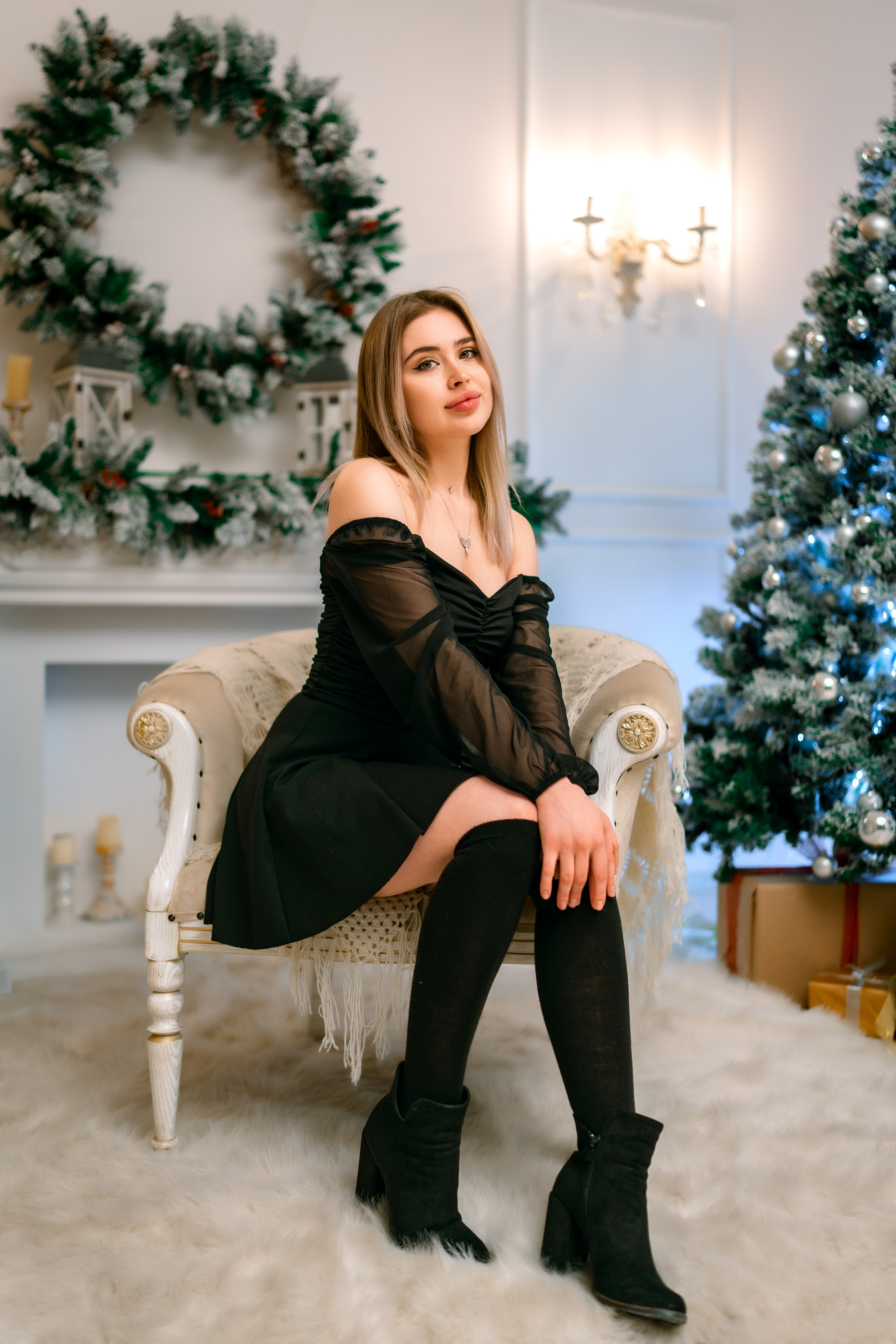 Dayana - Новогодняя серия. Георгий Намазов | Фотограф в Ташкенте