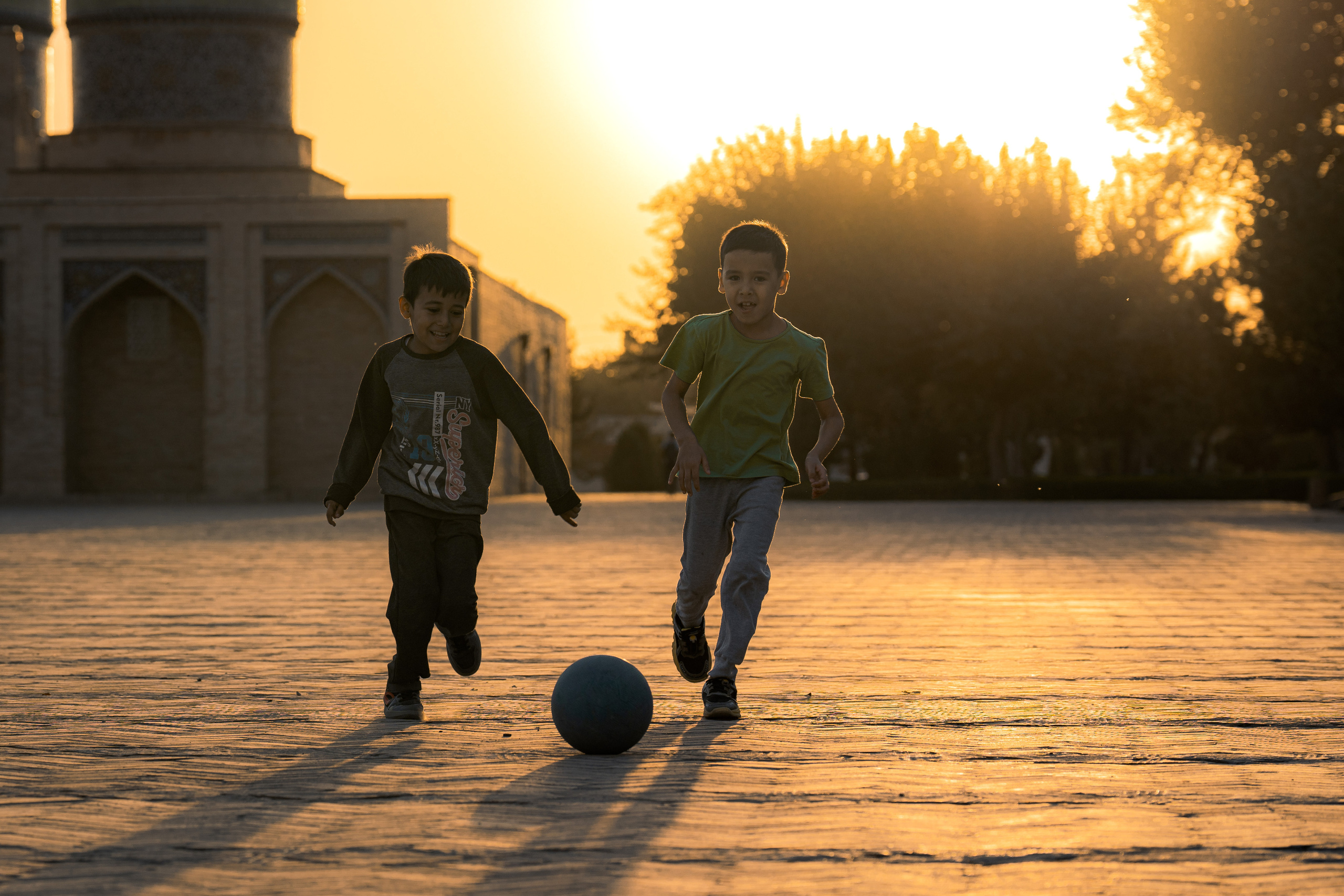 Игра на закате. Георгий Намазов | Фотограф в Ташкенте