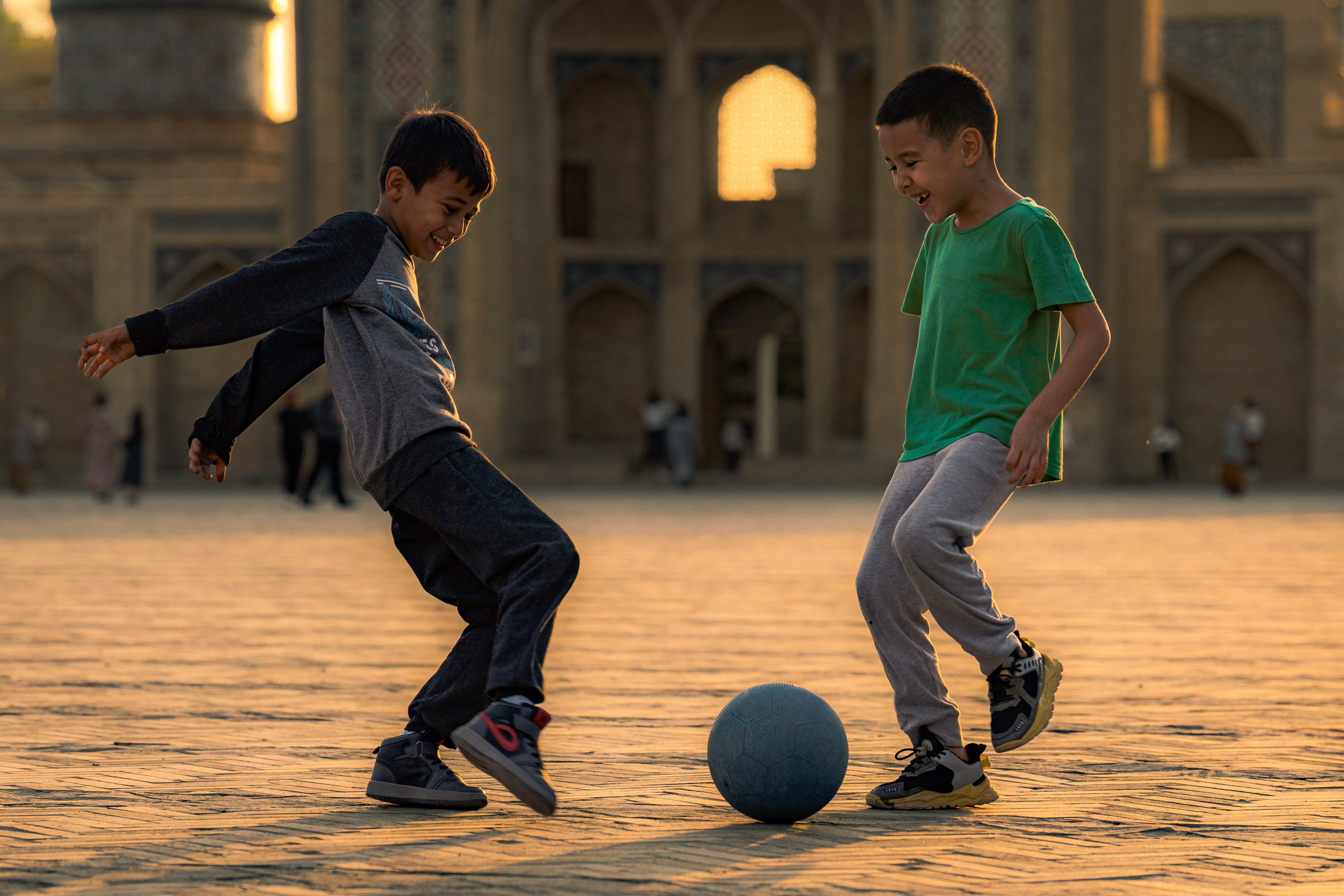 Игра на закате. Георгий Намазов | Фотограф в Ташкенте