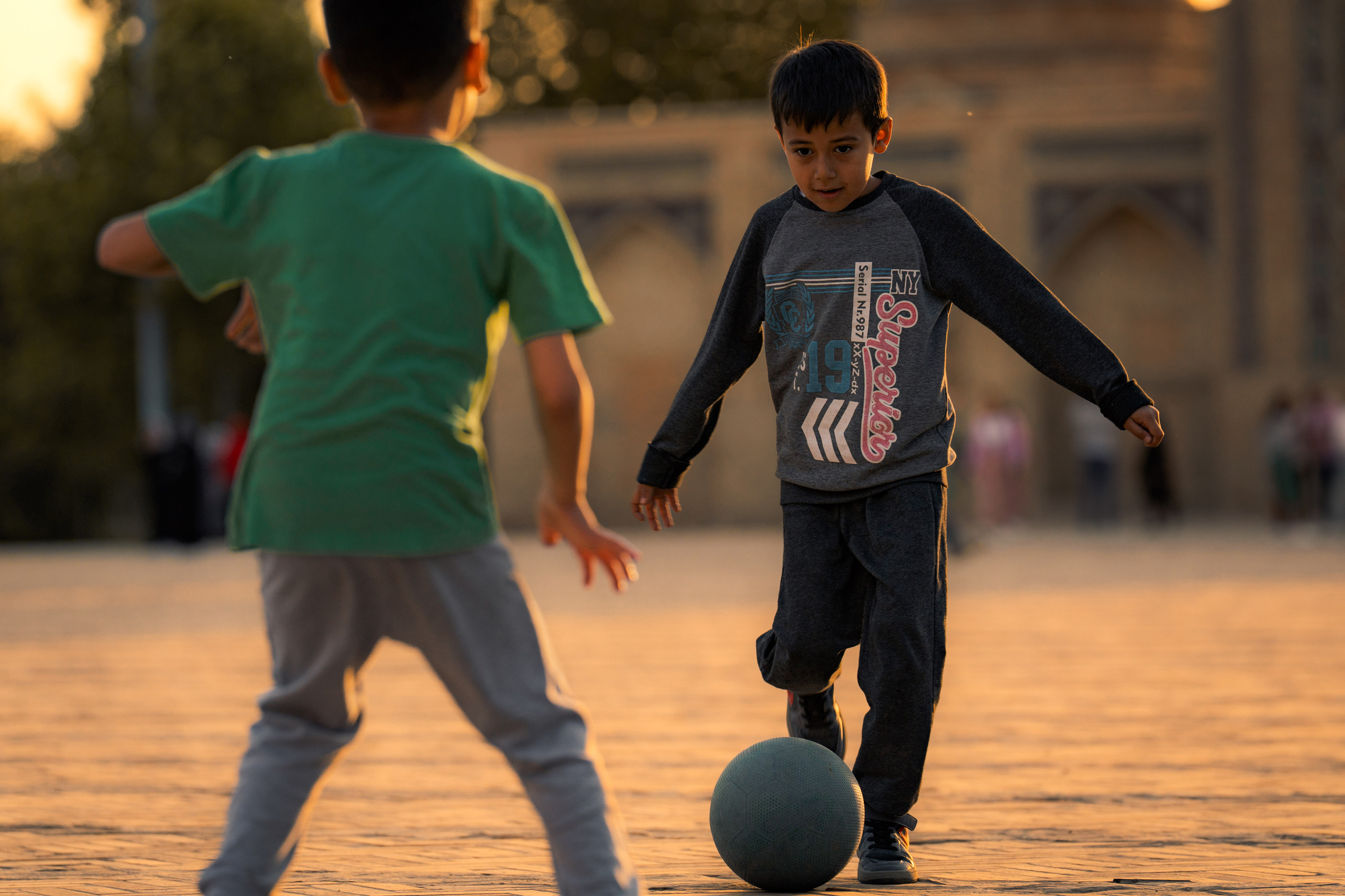 Игра на закате. Георгий Намазов | Фотограф в Ташкенте