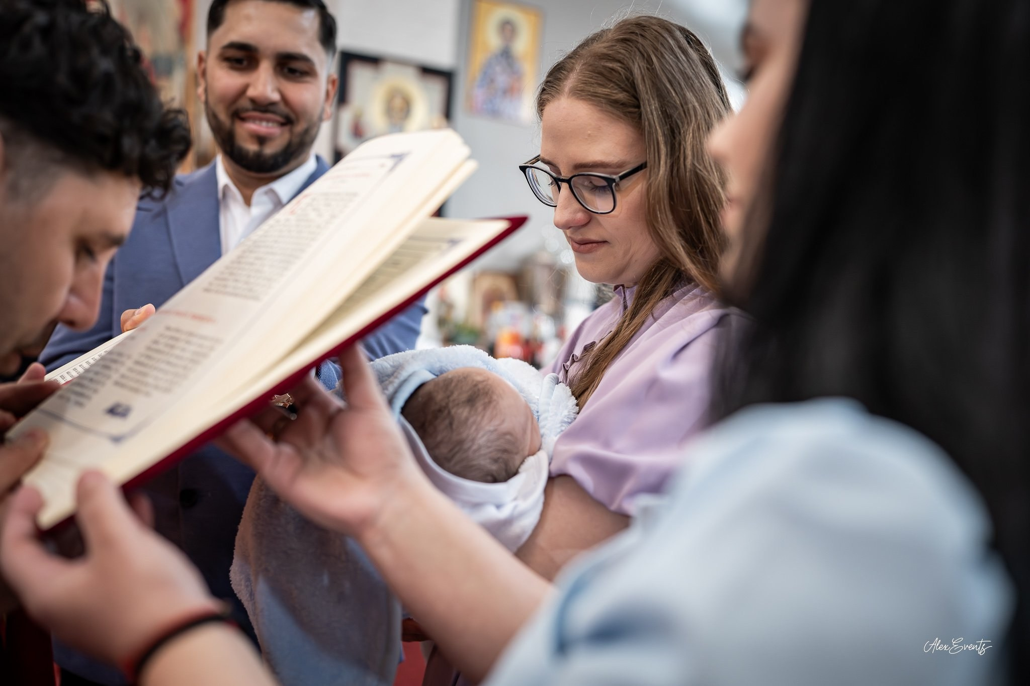 Fotograf Botez Vejle | Biserica Românească | AlexEvents
