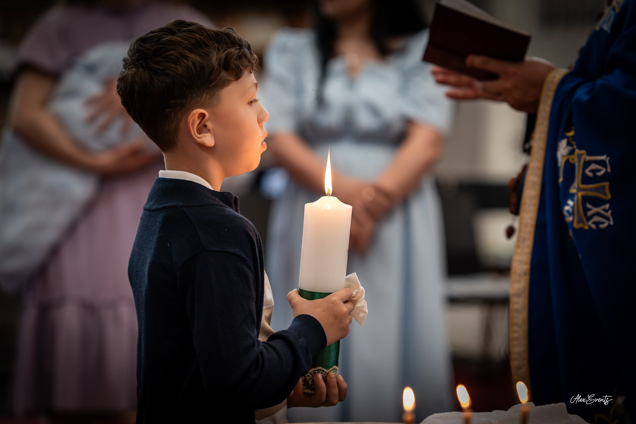 Fotograf Botez Vejle | Biserica Românească | AlexEvents