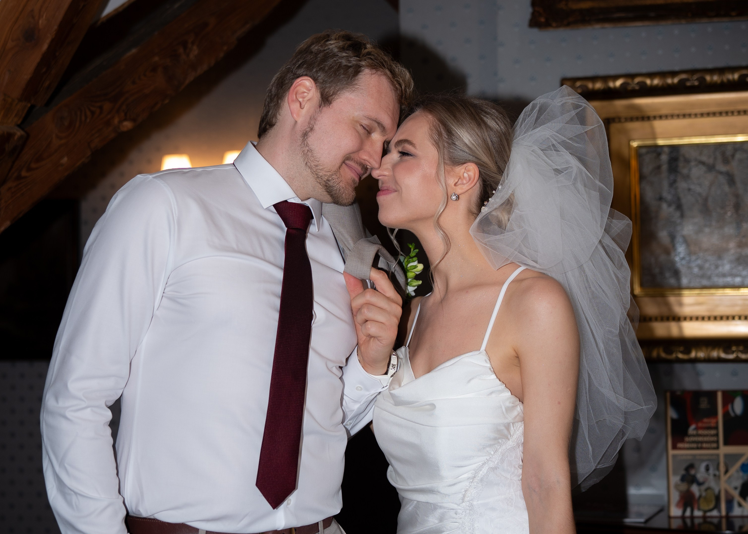 Dmitry & Olga in Svätý Jur. Photo Vienna and Bratislava