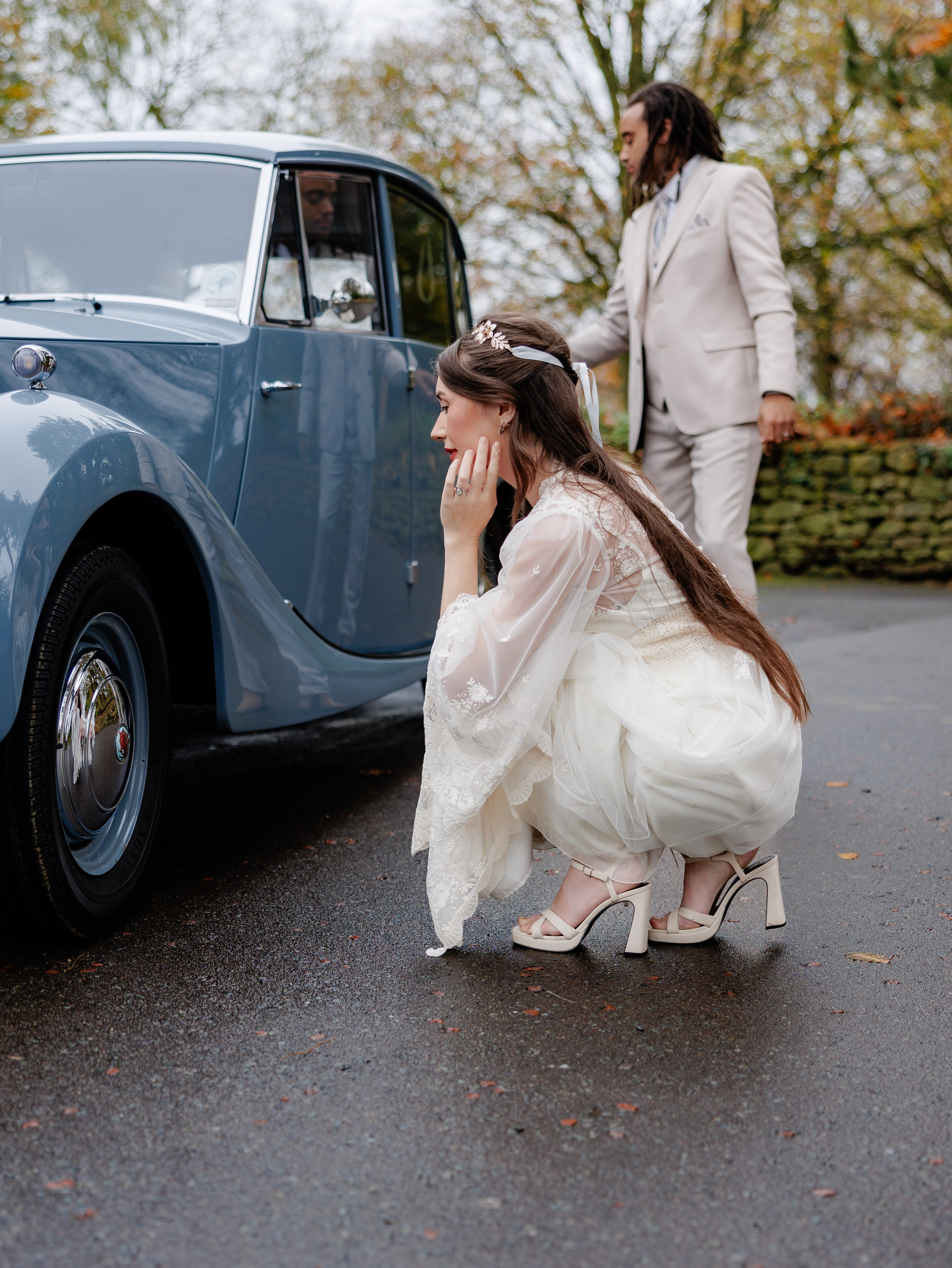 Roxxy and Joe. Wedding and boudoir photography by Liv and Laura