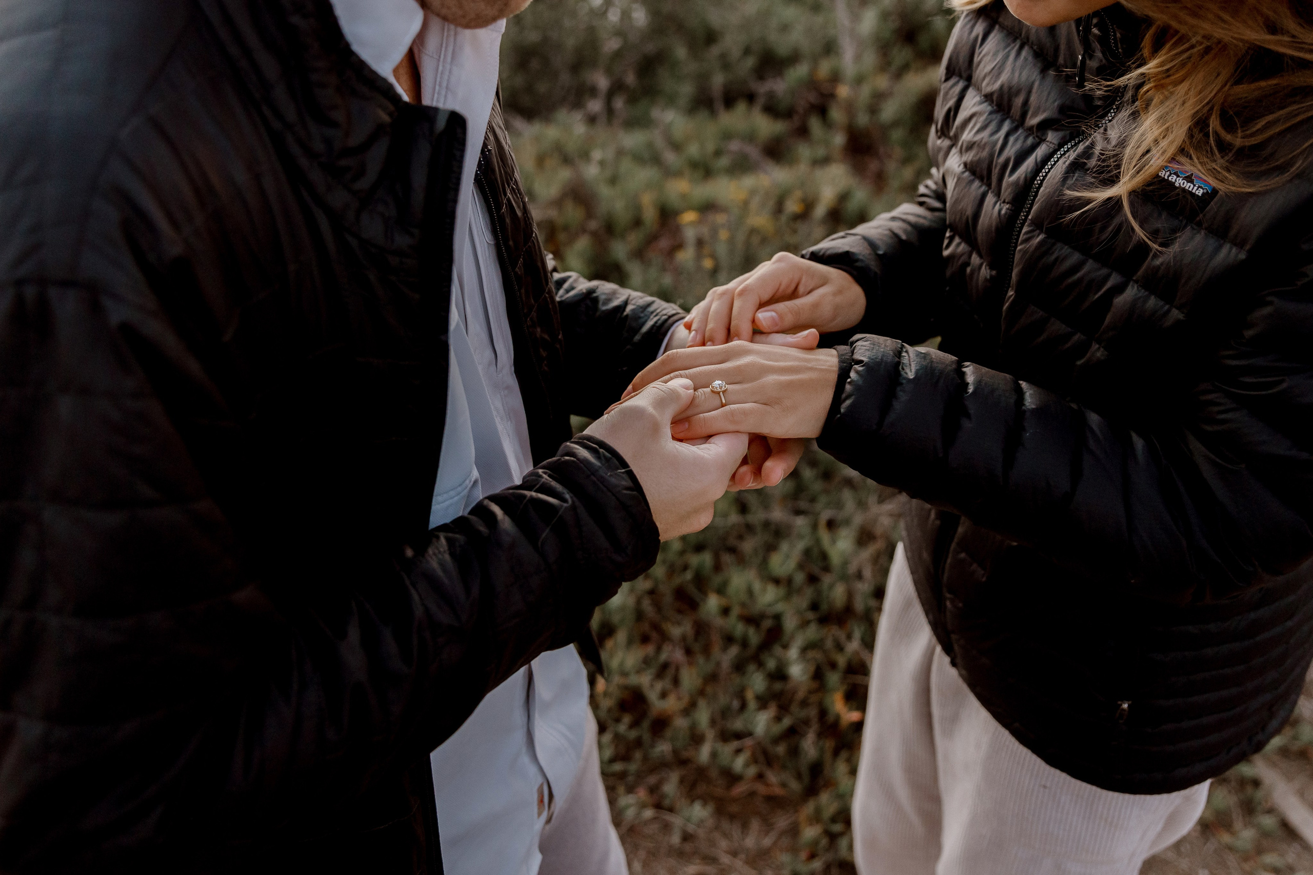 Surprise Proposal at Sunrise at Point Dume, Malibu | Taya Frank. Southern California Family and Couple Photographer