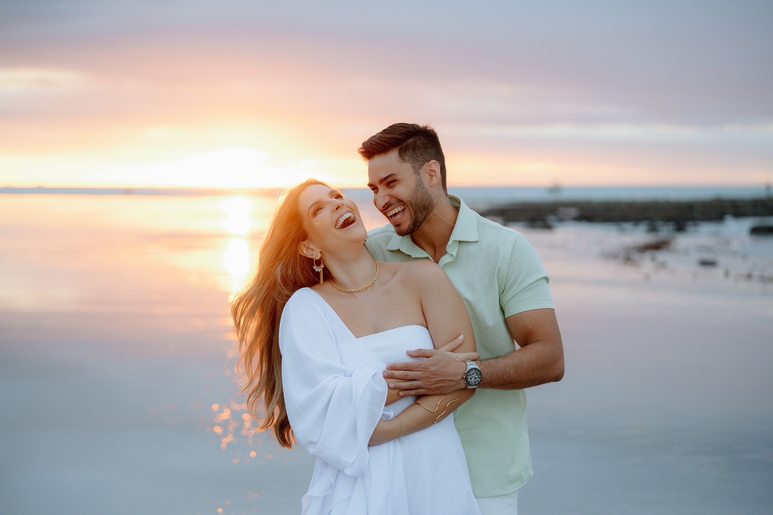 Raquel e Andrey. Luz suave, direção leve e fotos que captam quem realmente você é