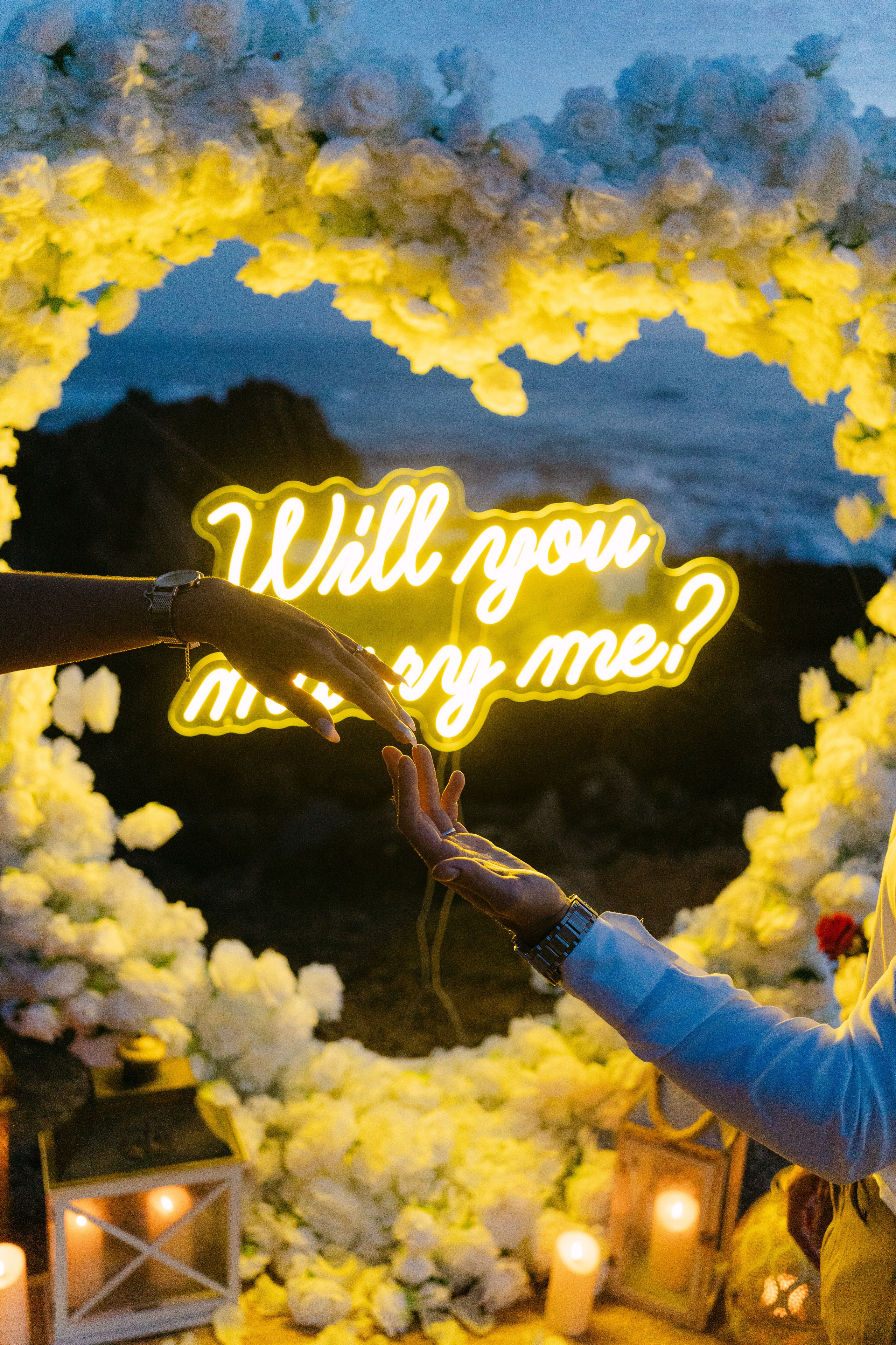 Wedding Proposal at the Beach. Davi Valente