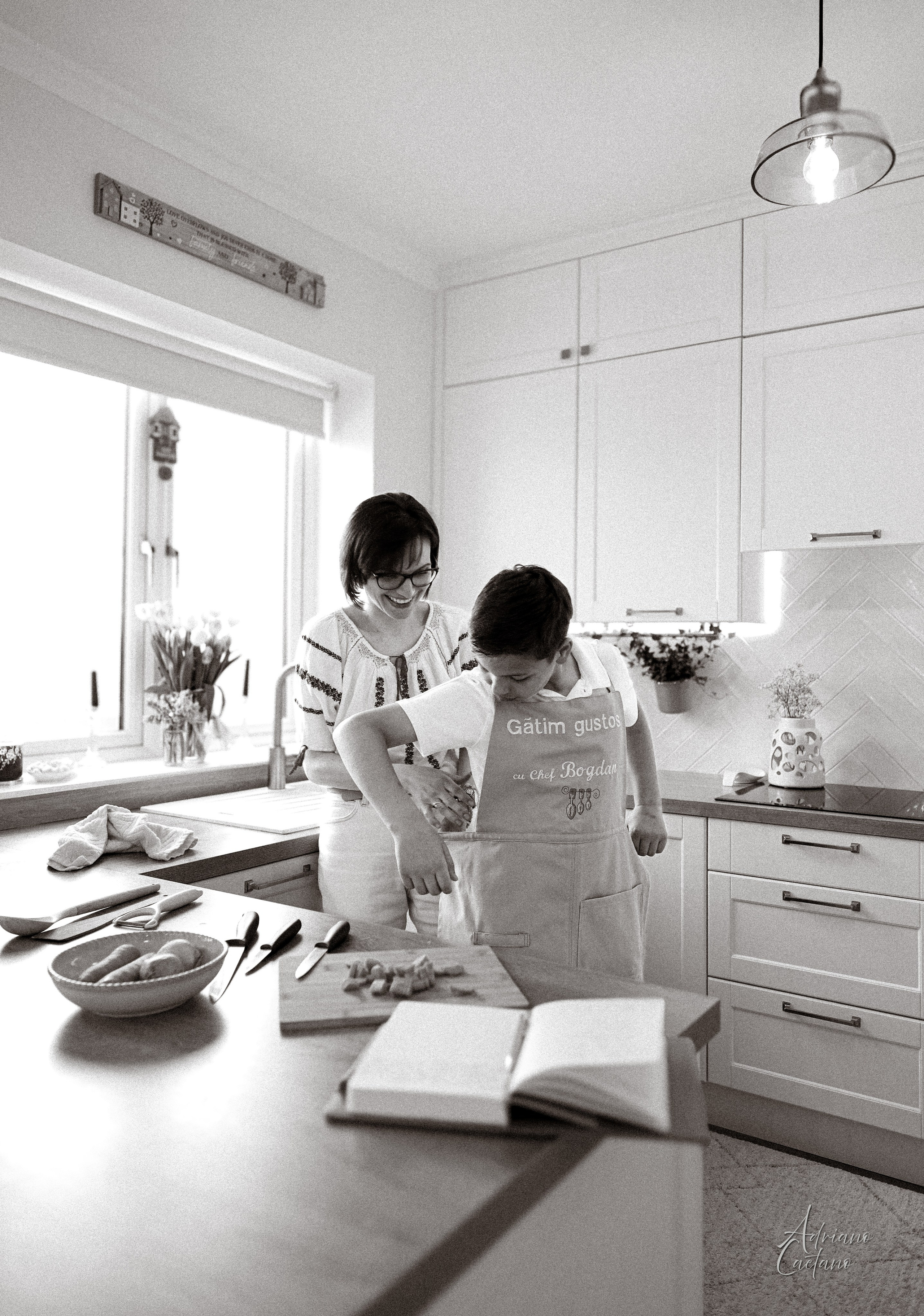 Cooking Day — Natalia & Chef Bogdan. Adriano Caetano photography in Dublin