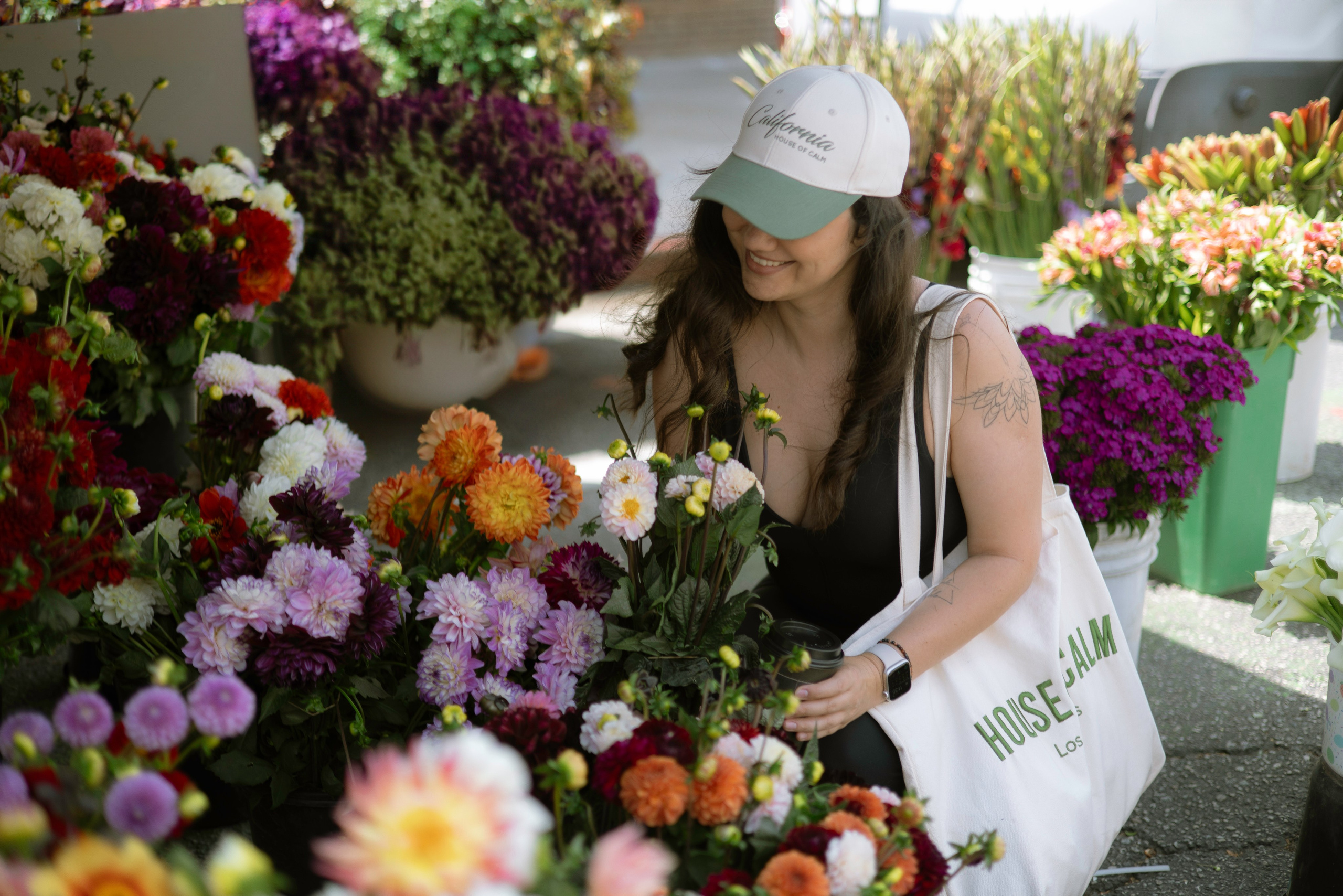 Farmer’s Market and Picnic | Photoshoot for House of Calm. Photographer in Los Angeles. Julia Ishmuratova