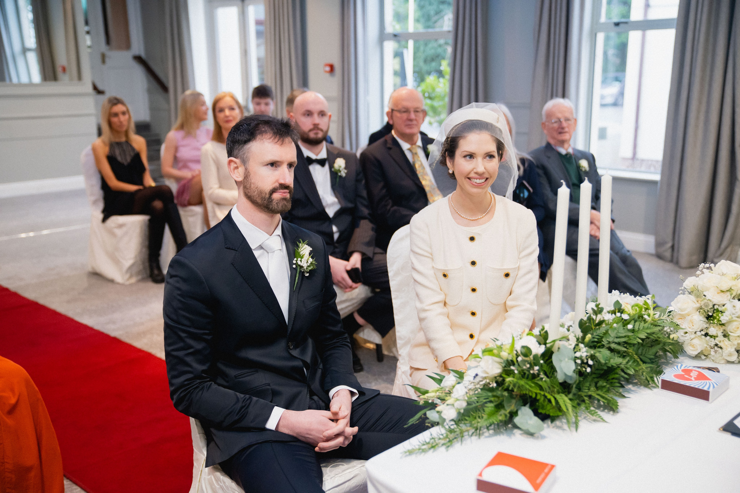 Cassi and Dominic Wedding. Wedding and family photographer Ireland