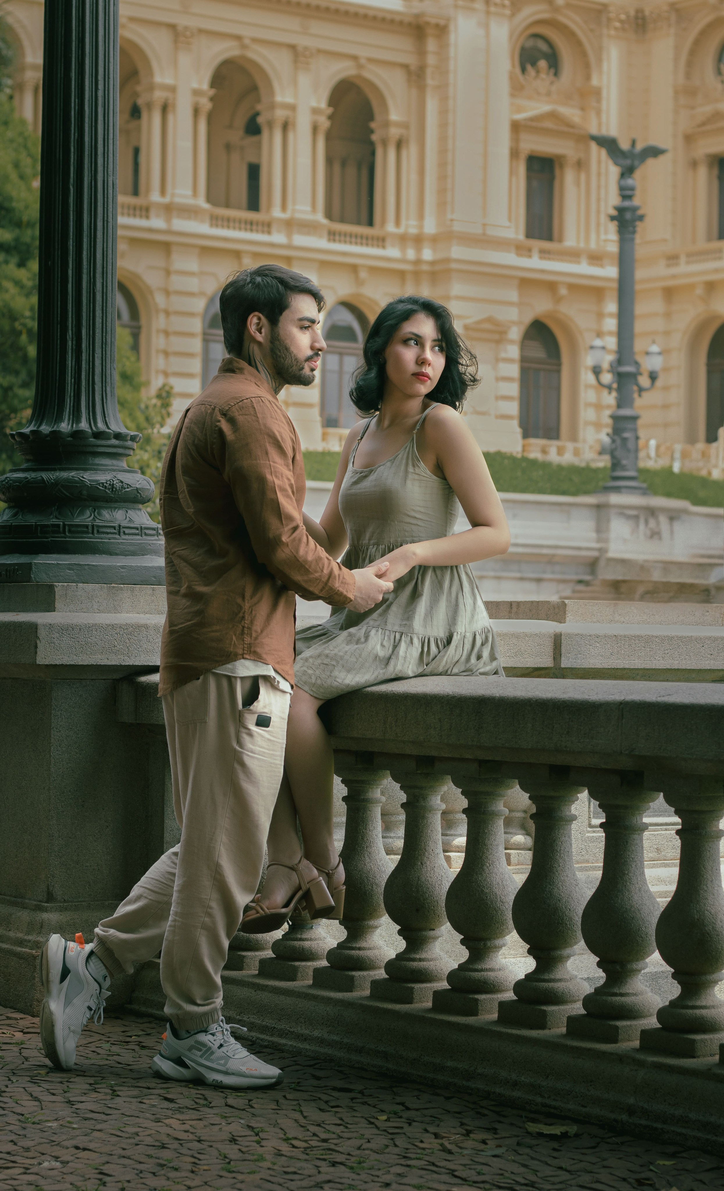 Ensaio de Casal Romântico no Parque da Independência SP. Fotógrafa em são paulo — Fotos Autênticas