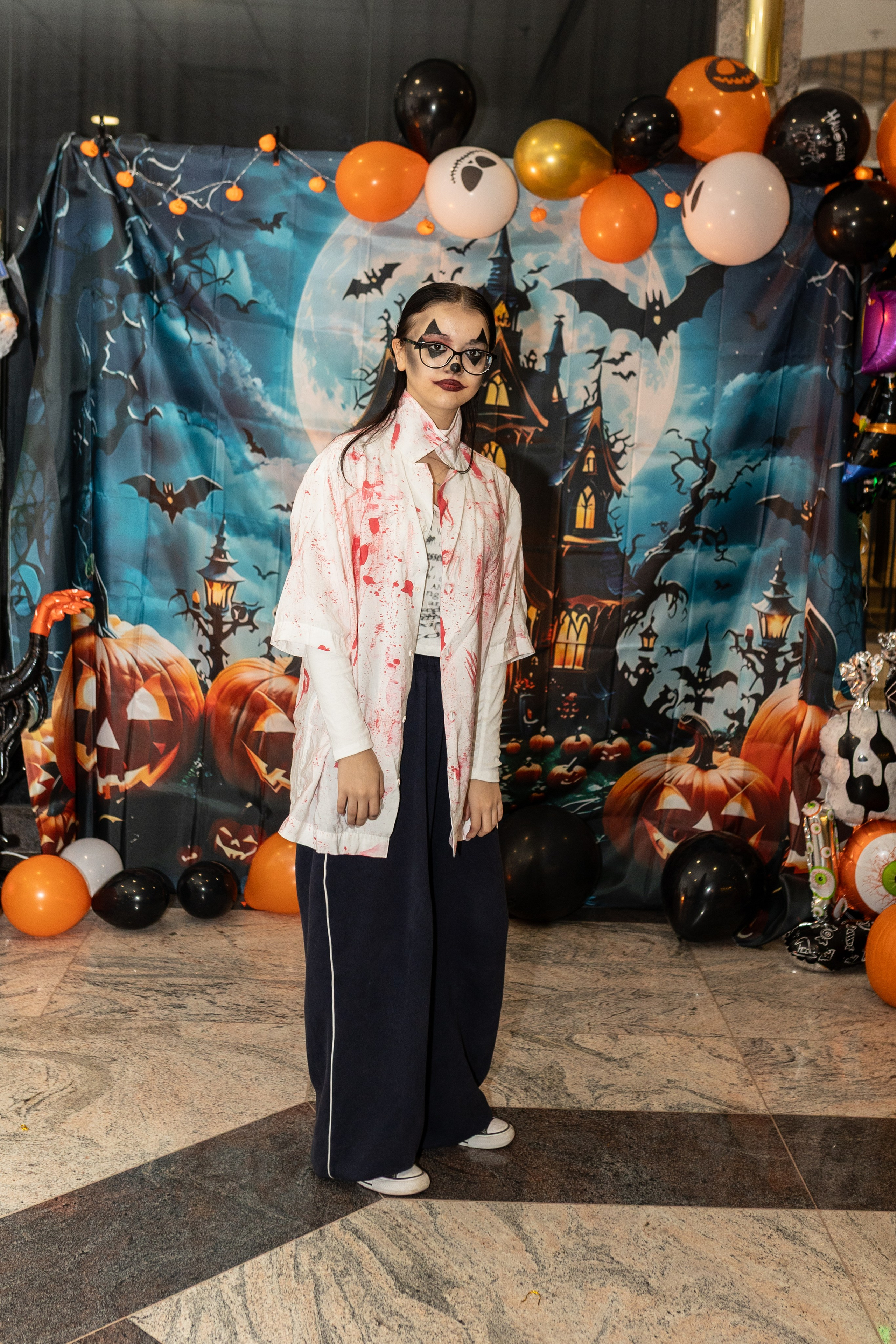 Leo dance studio Helloween 2025. Семейный и детский фотограф в Варшаве Мила Бобровская