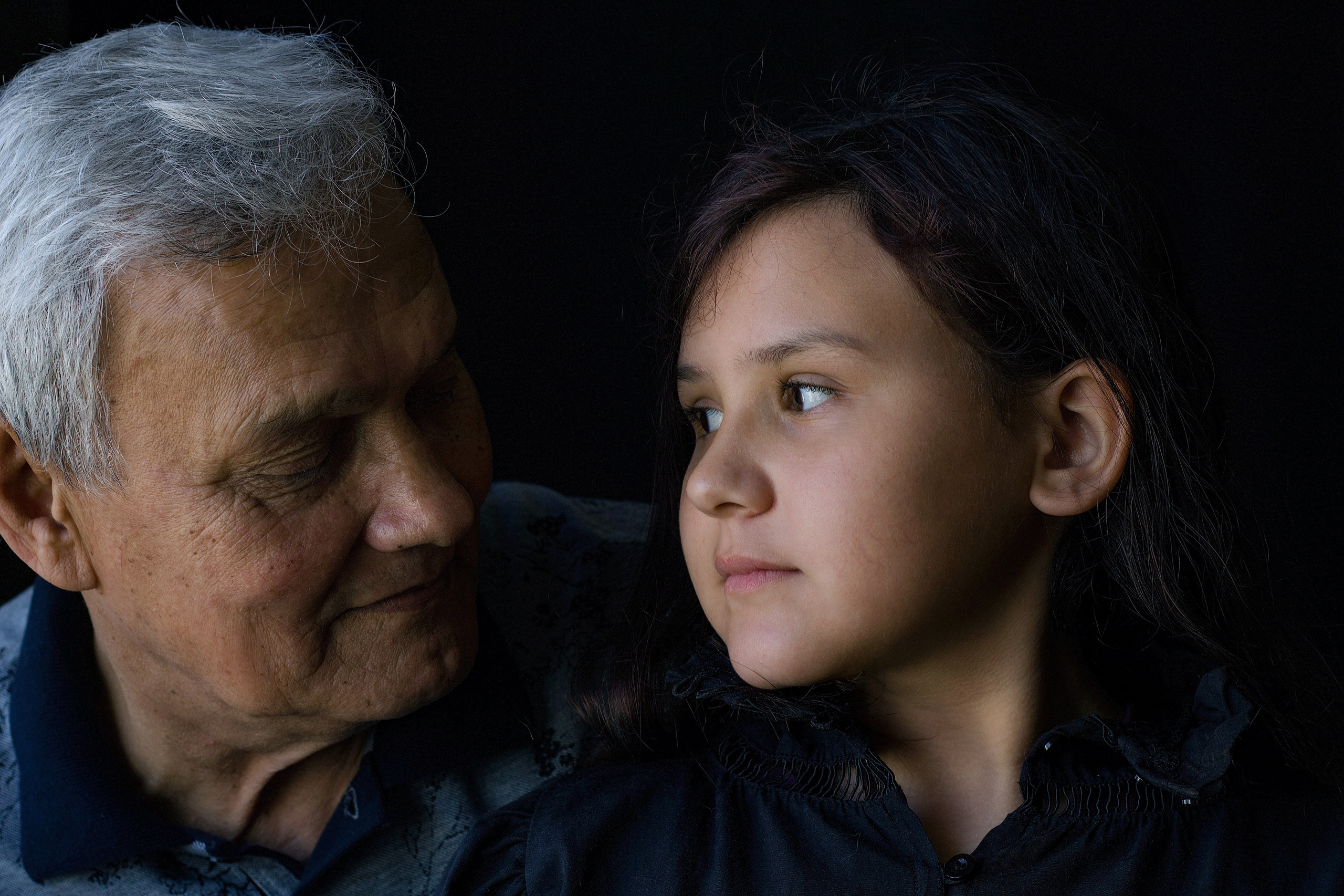 Babam ve kızım. Фотограф Рената Каман. Анталия, Турция