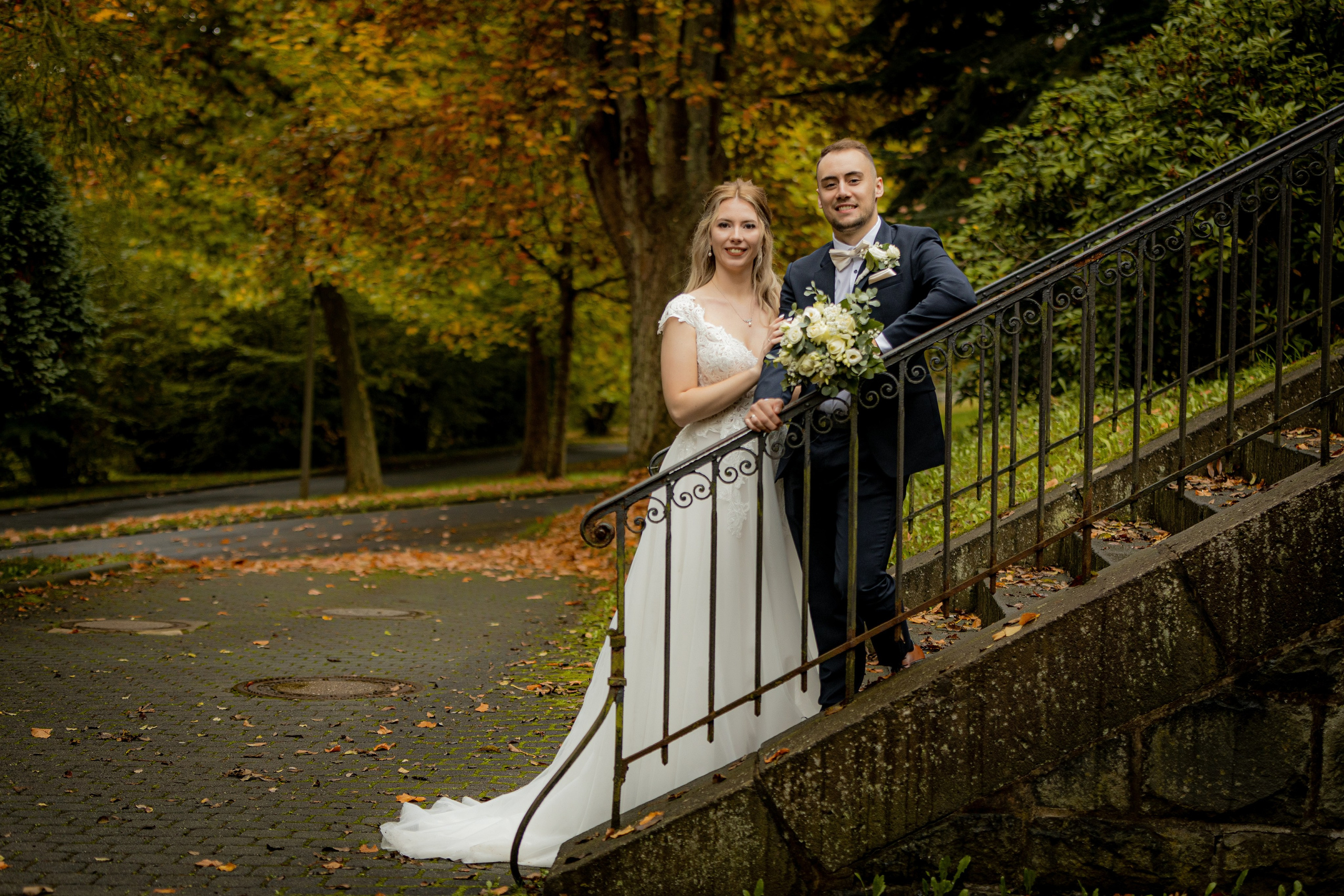 Herbstliche Hochzeit. Фотограф в Германии — Михаэль Барон