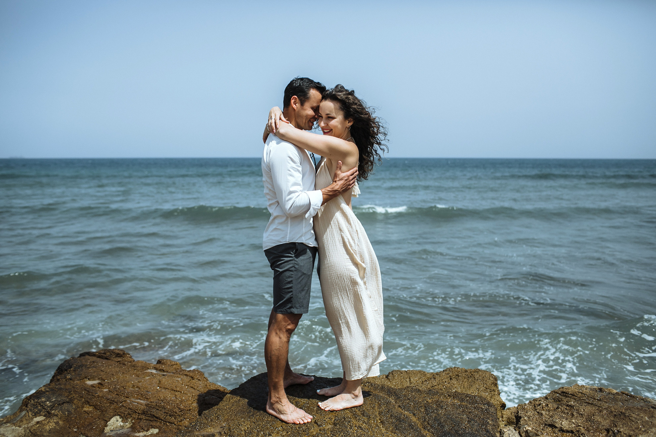 Morning in Bat Galim. Family photographer in Israel