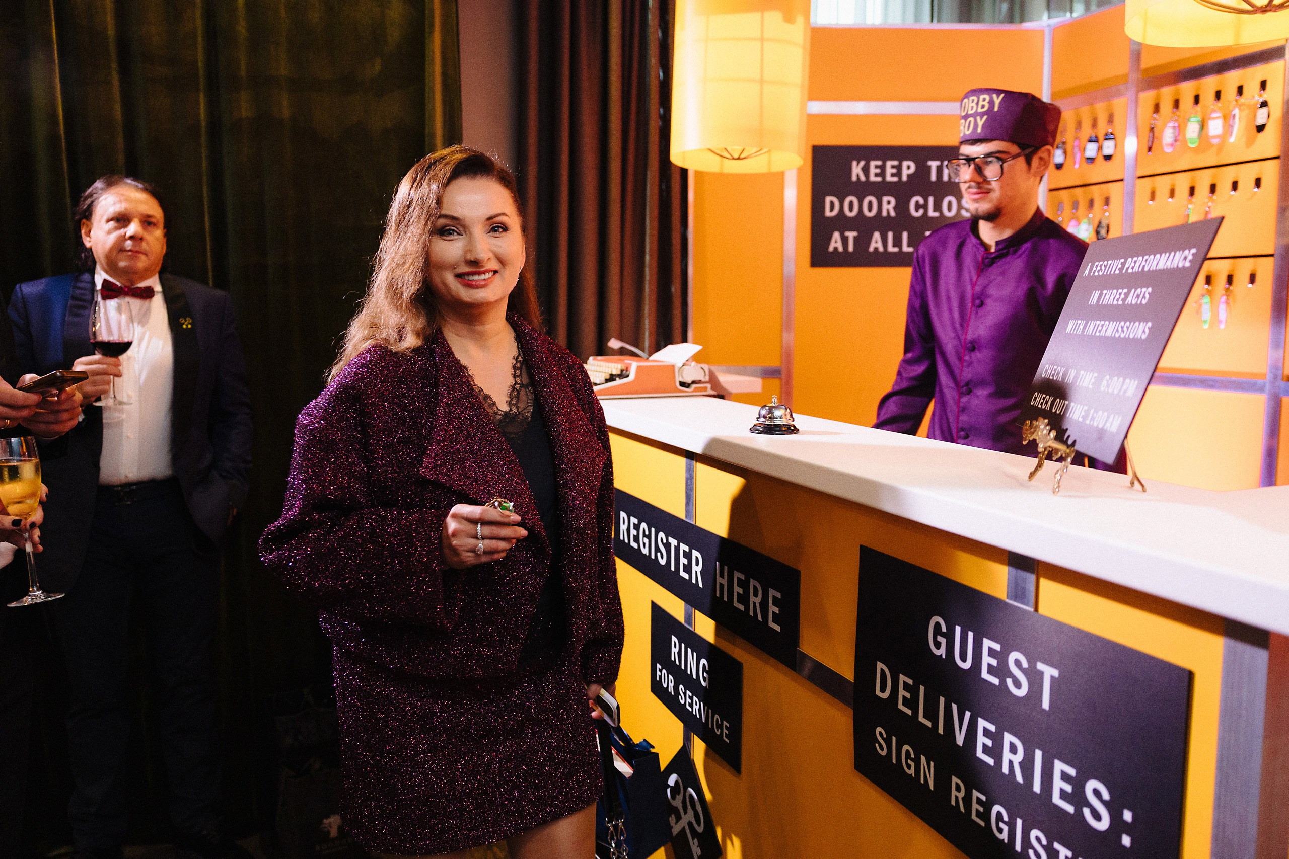 Grand Budapest Hotel Style Anniversary Party in Riga — Elegant Anniversary Photos & Video. Evgeny Timofeyev | Wedding & Content photographer and videographer