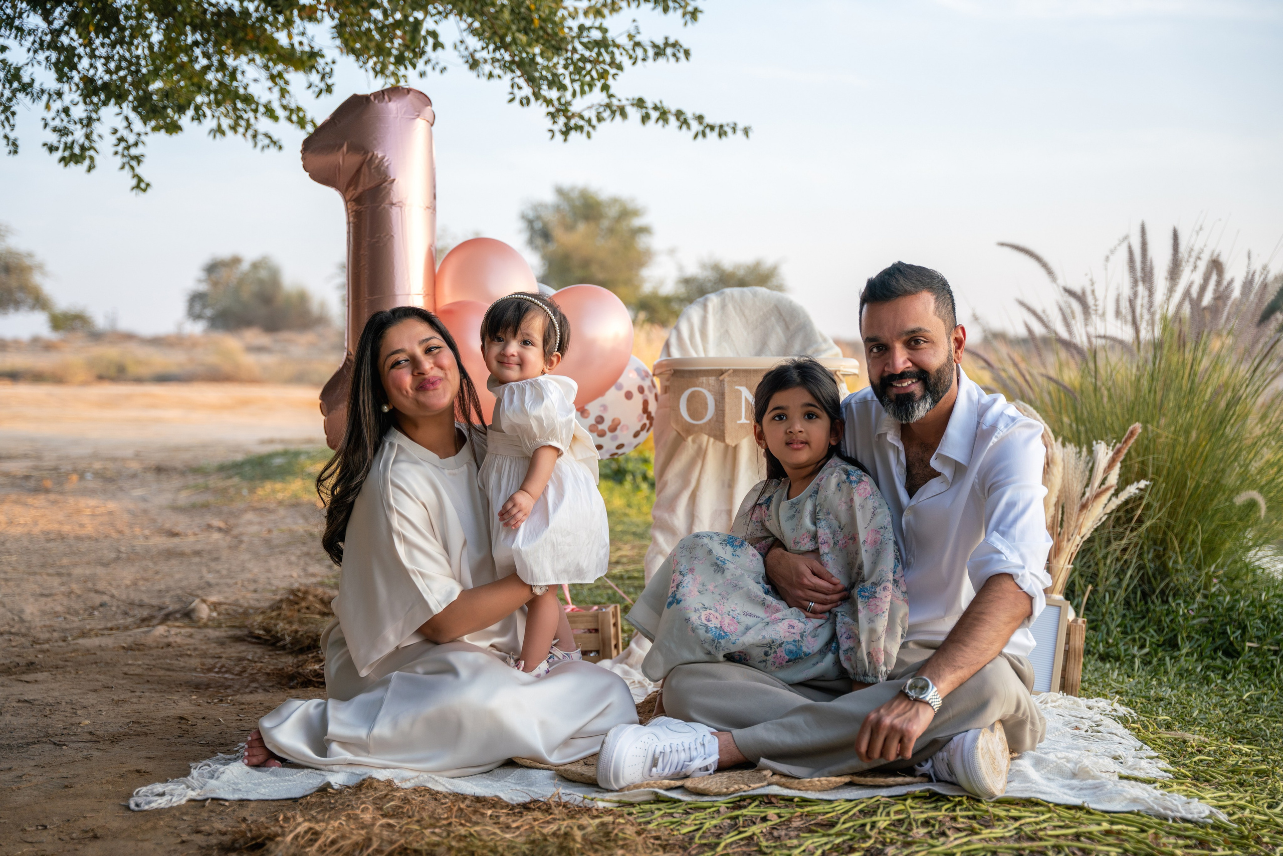 Little sister turns 1!. Angela Iakovleva — Family Photographer in Dubai