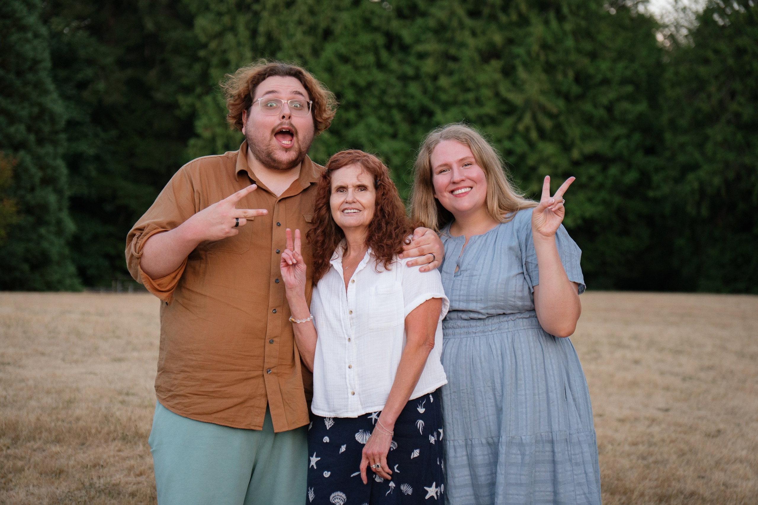 Courtney’s family. Photographer in Washington Sophia D