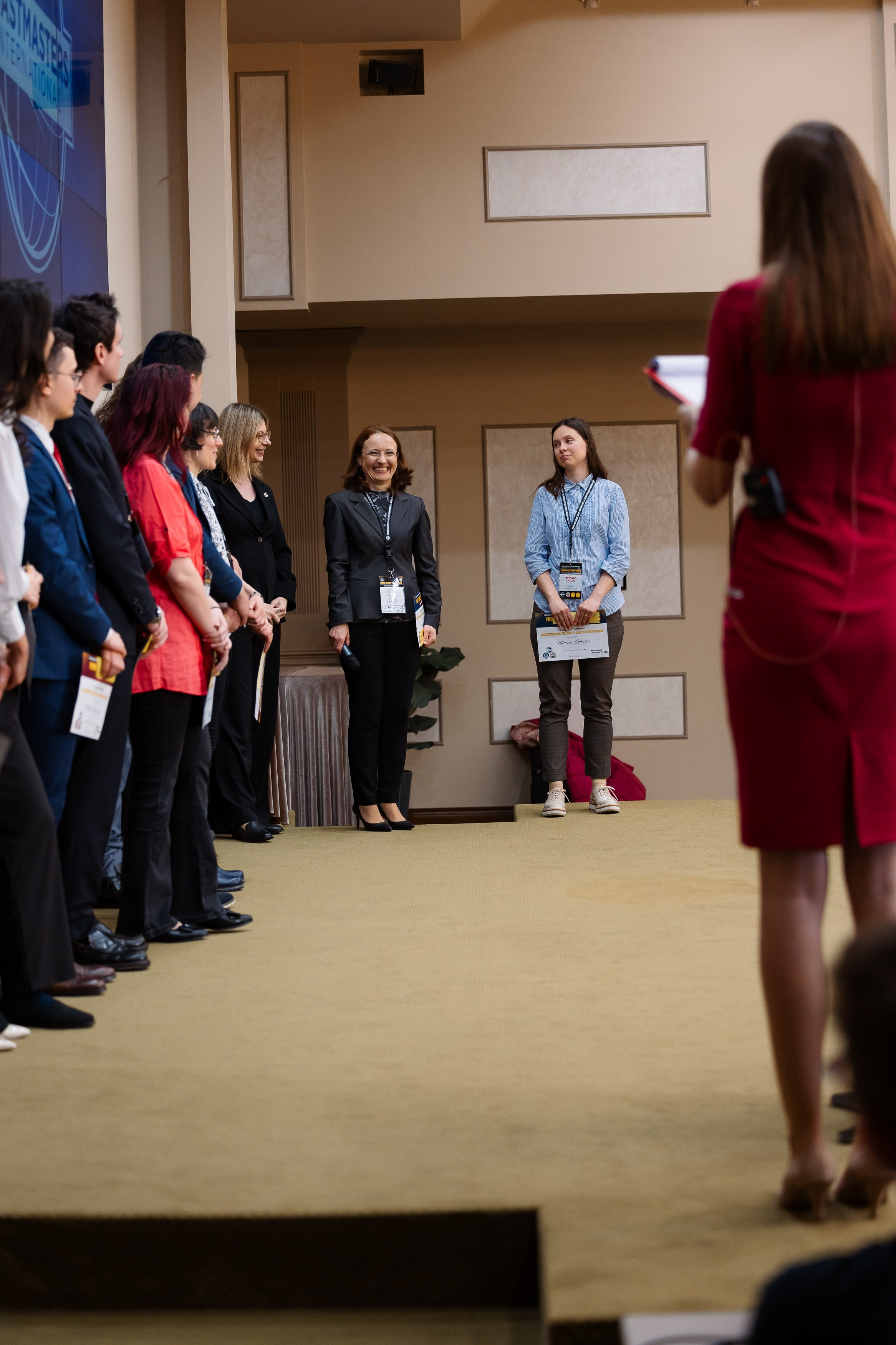 Toastmasters Conference. Marius Ciocan