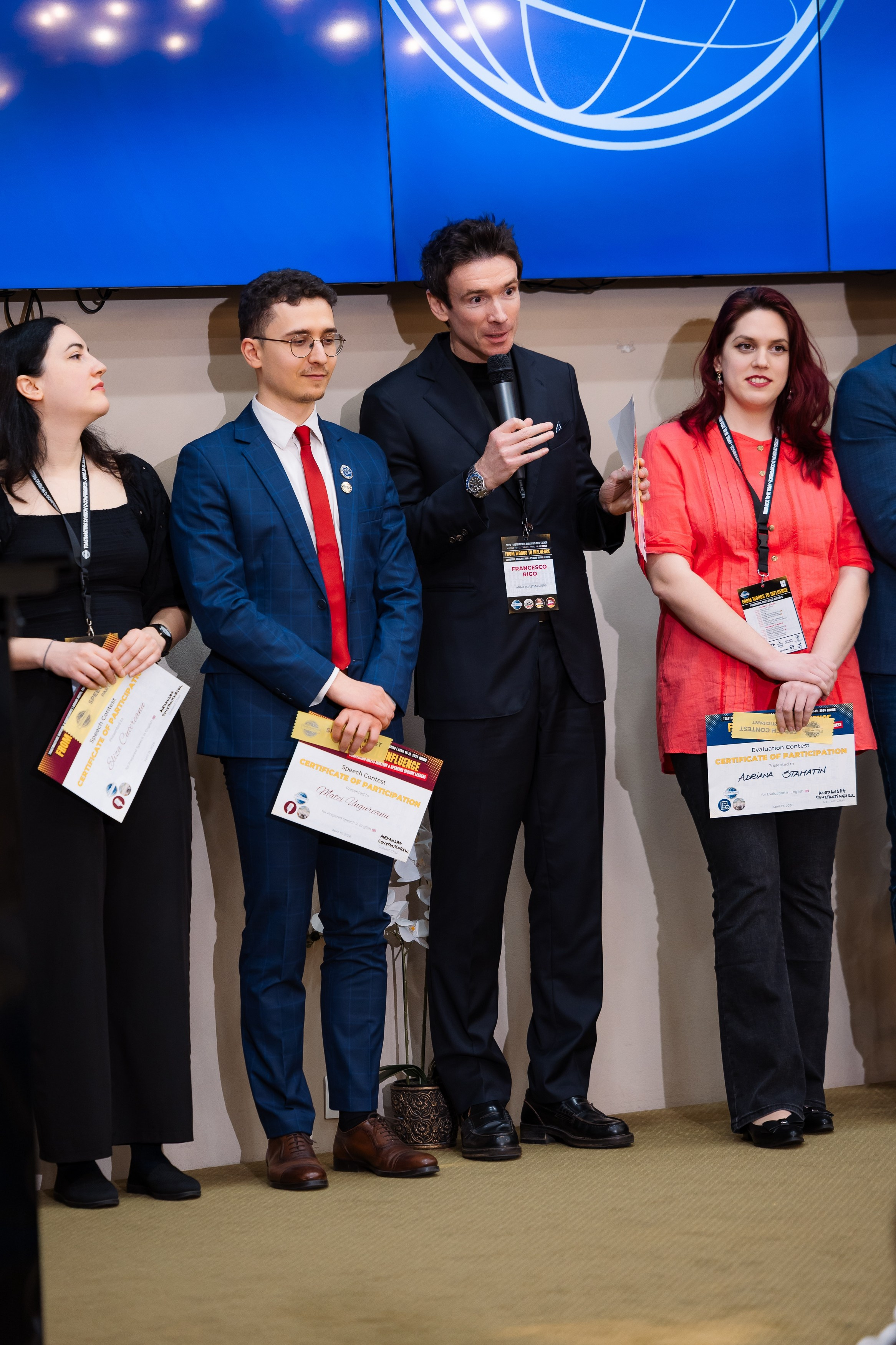 Toastmasters Conference. Marius Ciocan