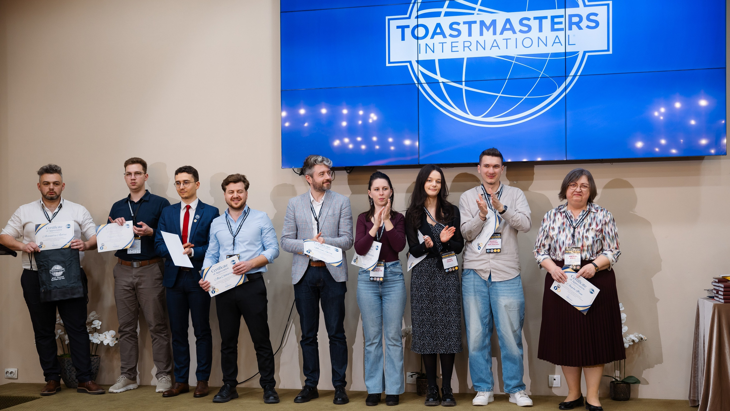 Toastmasters Conference. Marius Ciocan