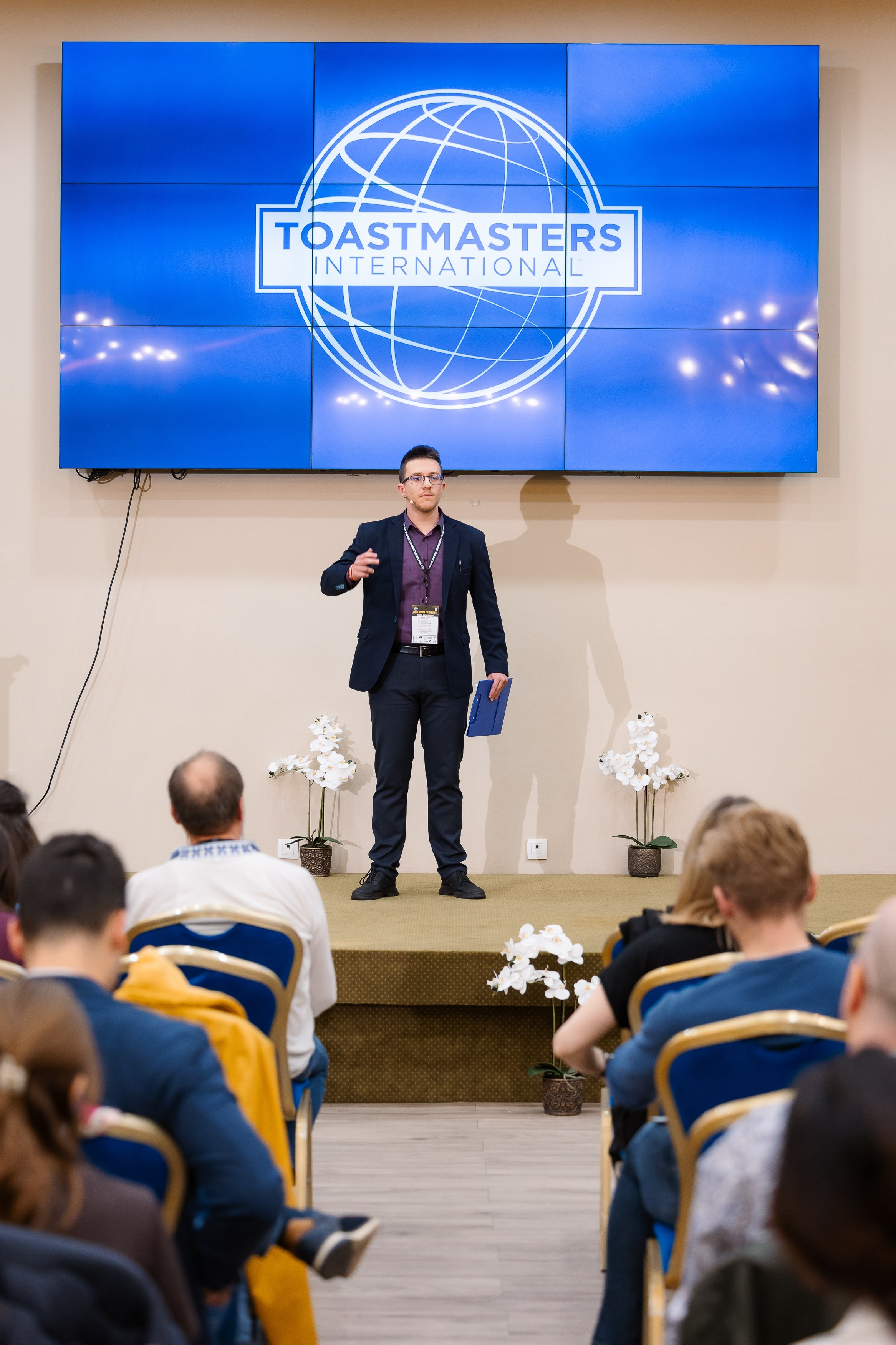 Toastmasters Conference. Marius Ciocan
