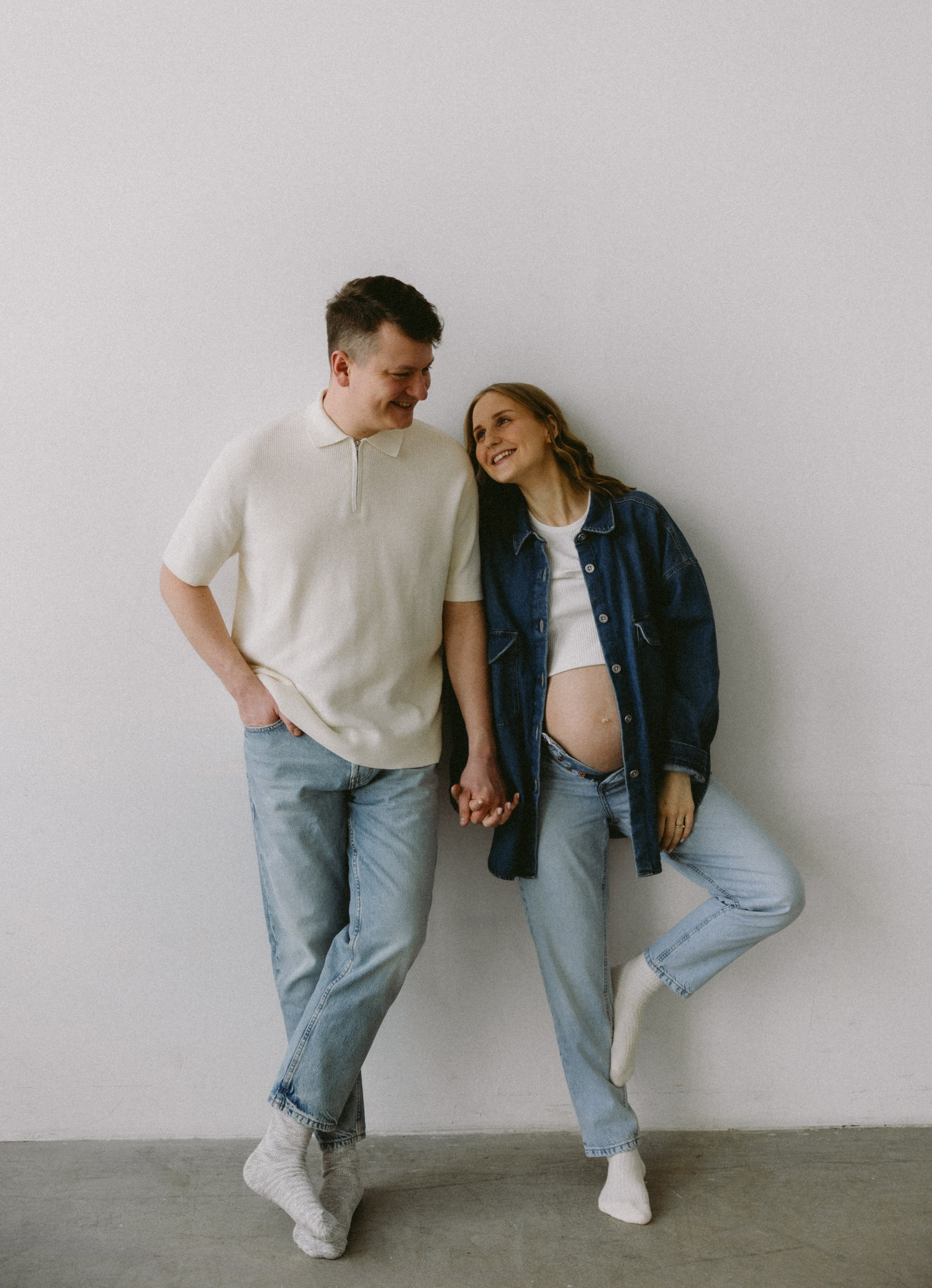 Laukimo fotosesija studijoje | su Marta ir Šarūnu. Vestuvių ir šeimų fotografė Lena Bondarenko / belove photo