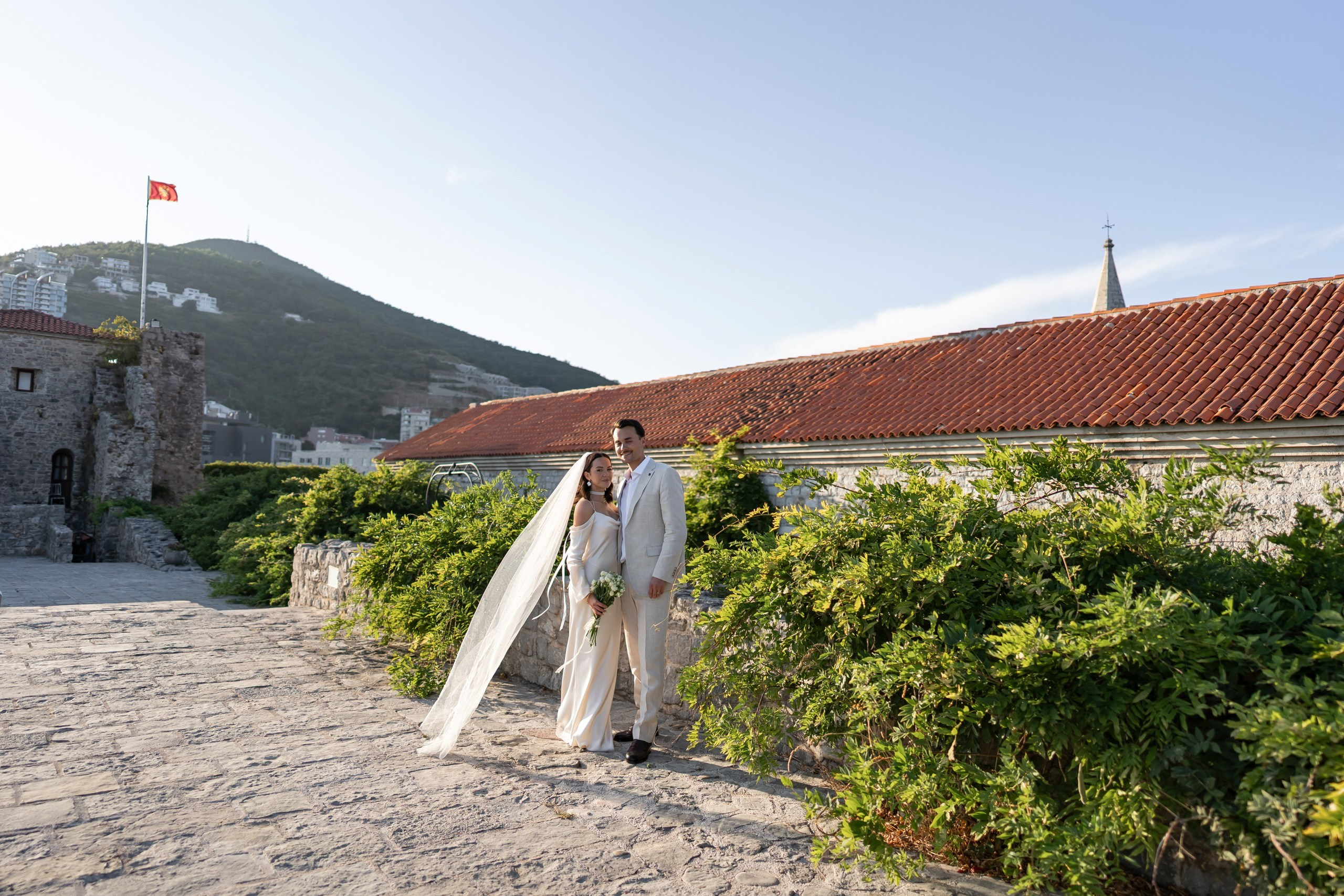 Budva Wedding Photoshoot. Bryllupsfotograf og videograf i Montenegro | Maria & Vasilii