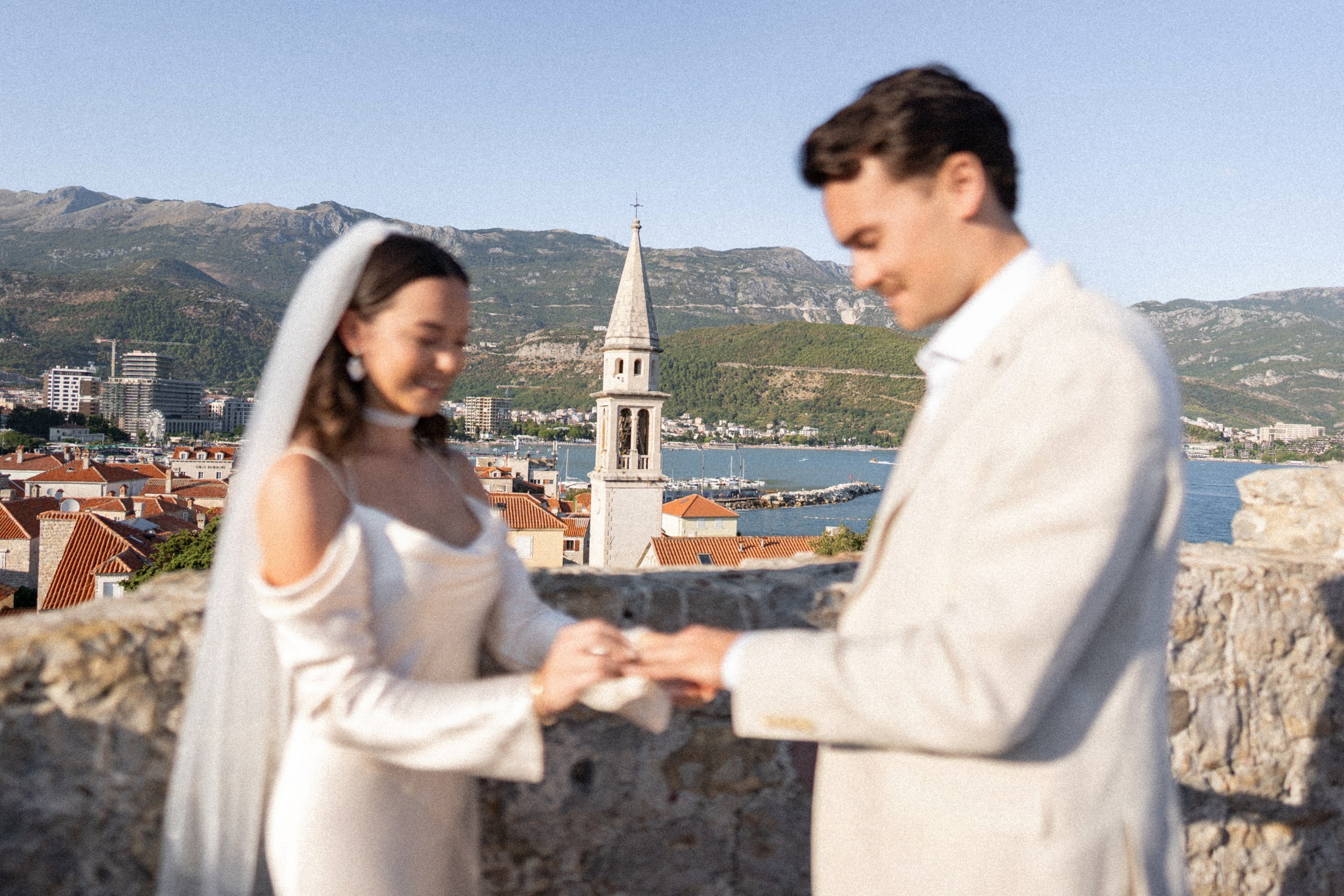 Budva Wedding Photoshoot. Bryllupsfotograf og videograf i Montenegro | Maria & Vasilii