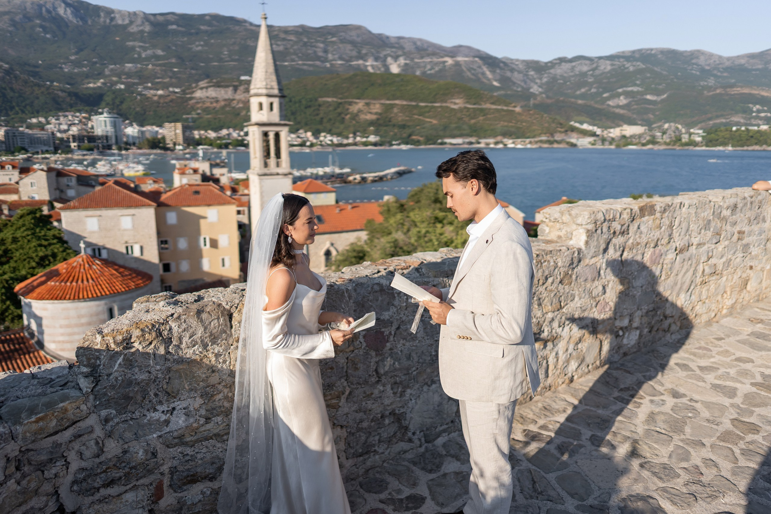 Budva Wedding Photoshoot. Bryllupsfotograf og videograf i Montenegro | Maria & Vasilii
