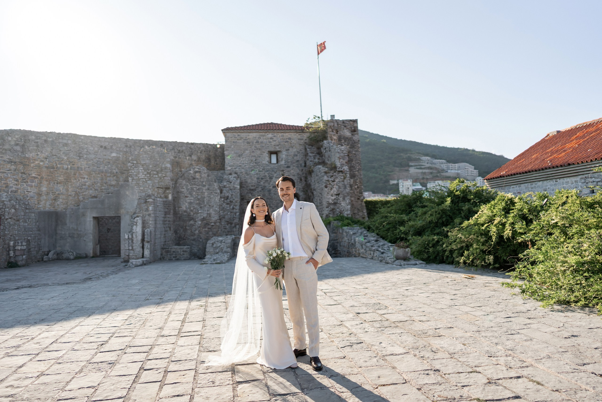 Budva Wedding Photoshoot. Bryllupsfotograf og videograf i Montenegro | Maria & Vasilii