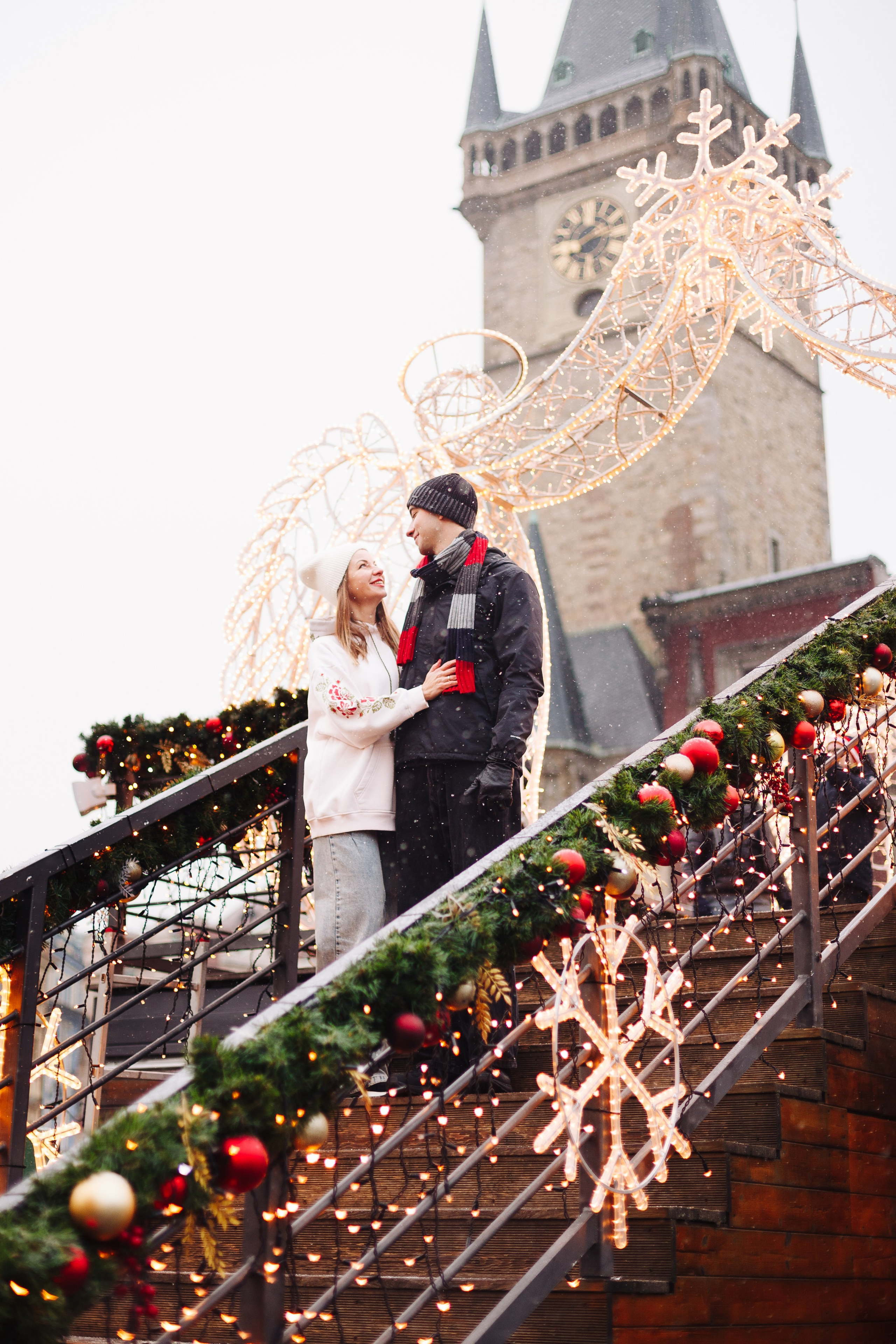 Olga & Vadim, Vlada & Mikchail. Photographer in Prague for tourists